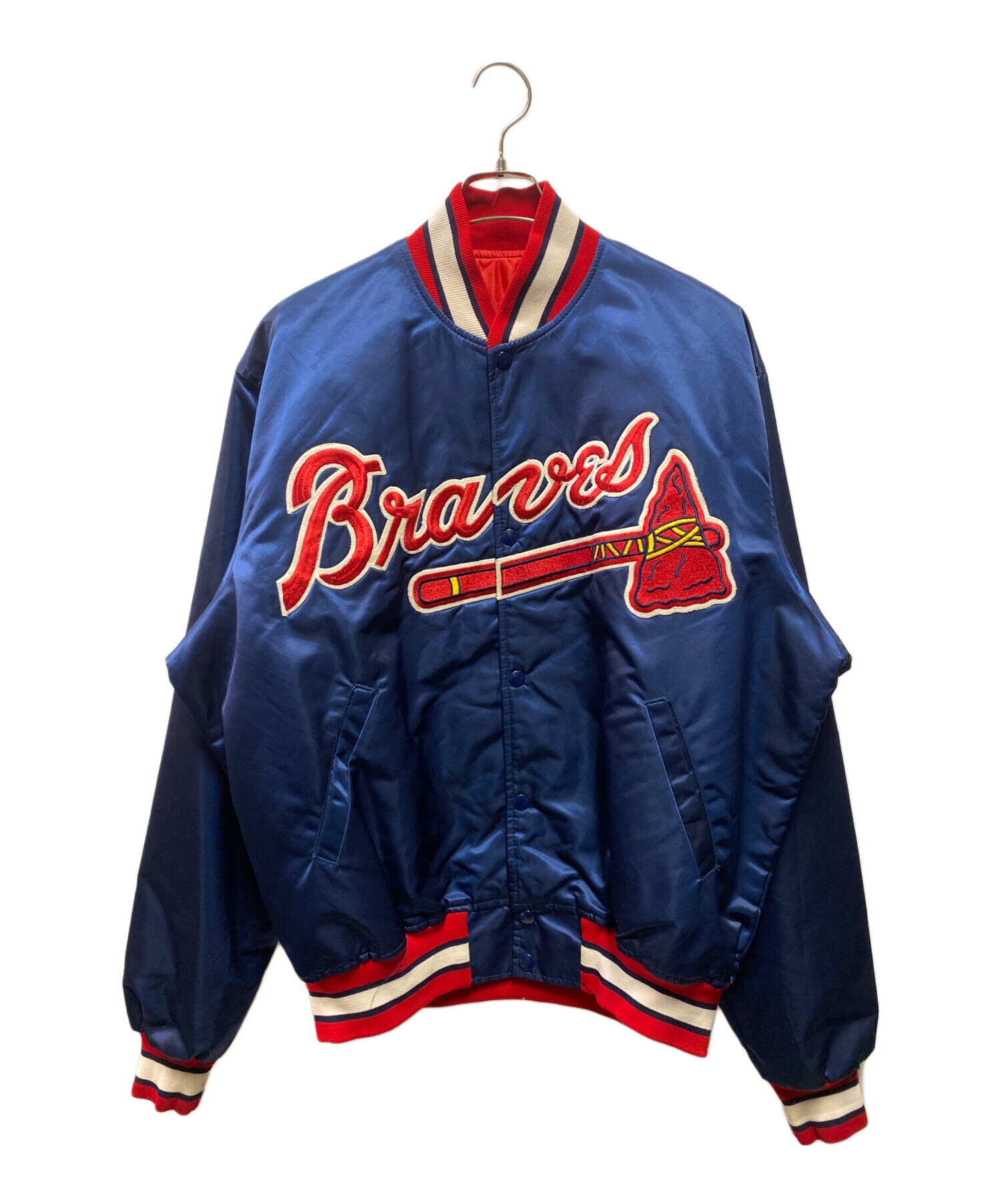 【美品】90年代 STARTER スターター アトランタ ブレーブス スタジャン 中古・古着通販】STARTER (スターター) 90's Atlanta Bravesスタジャン