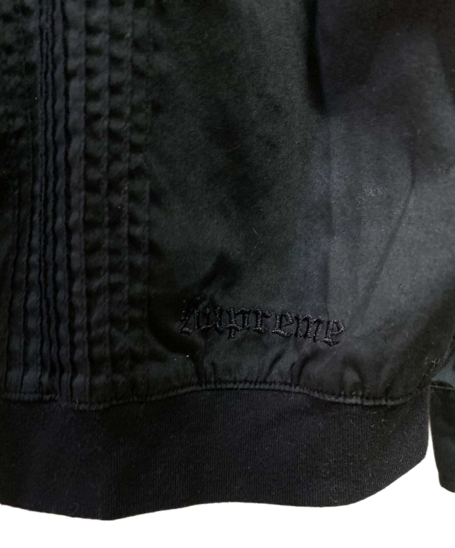 中古・古着通販】SUPREME (シュプリーム) Pin Tuck Zip Up Shirt 