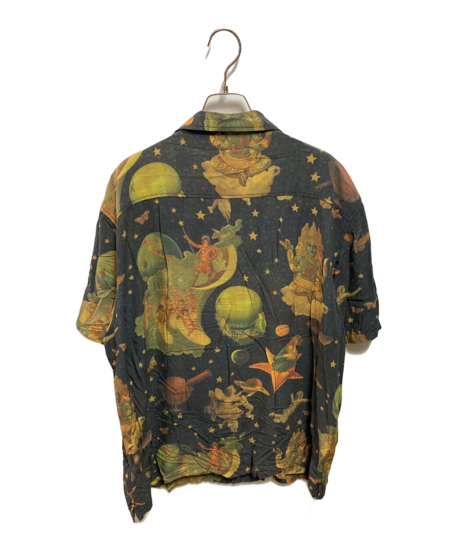 中古・古着通販】HUF (ハフ) TONIGHT TONIGHT S/S WOVEN TOP SMASHING