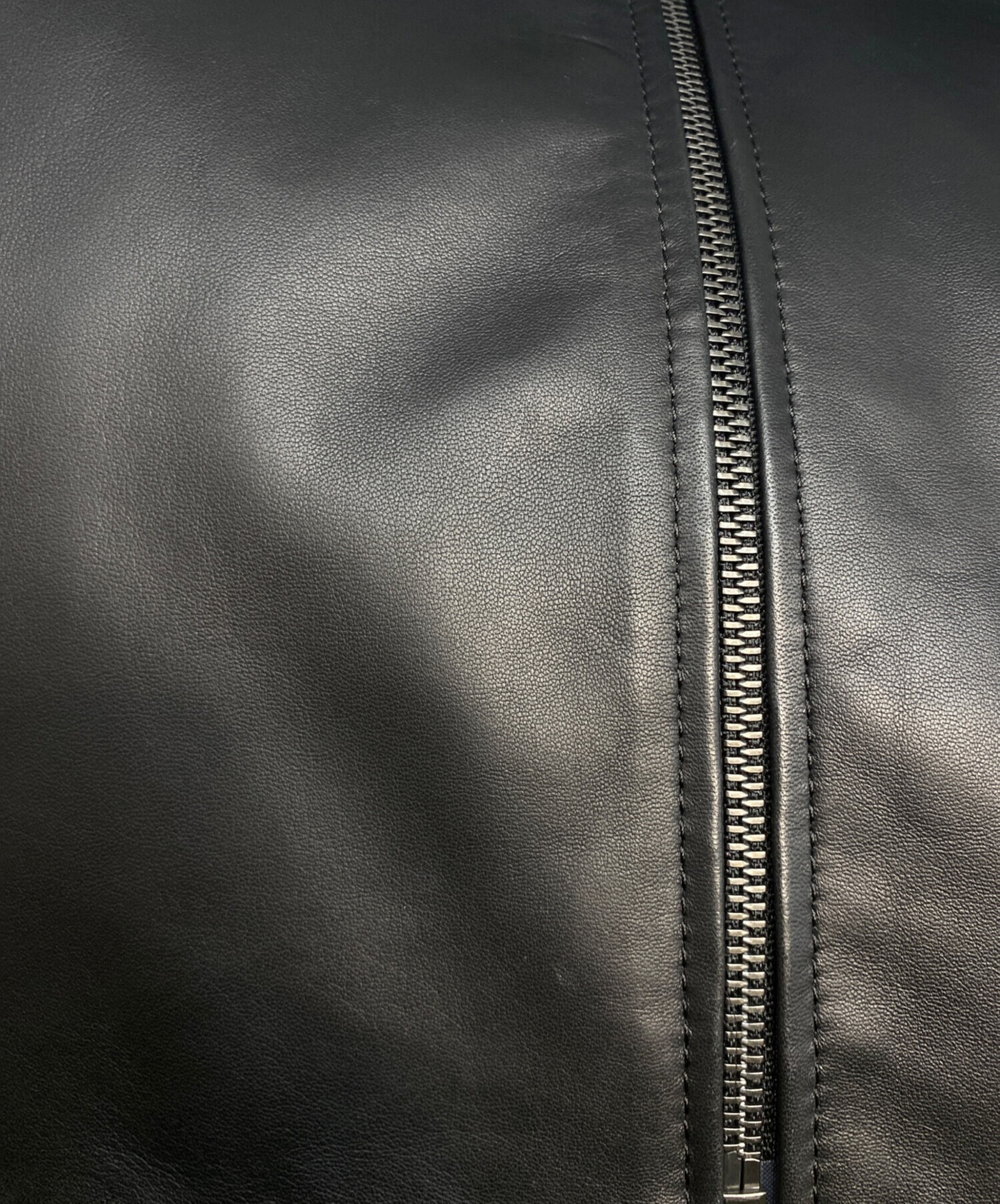 中古・古着通販】theory (セオリー) LUXE LEATHER/BAVEWICK N ブラック