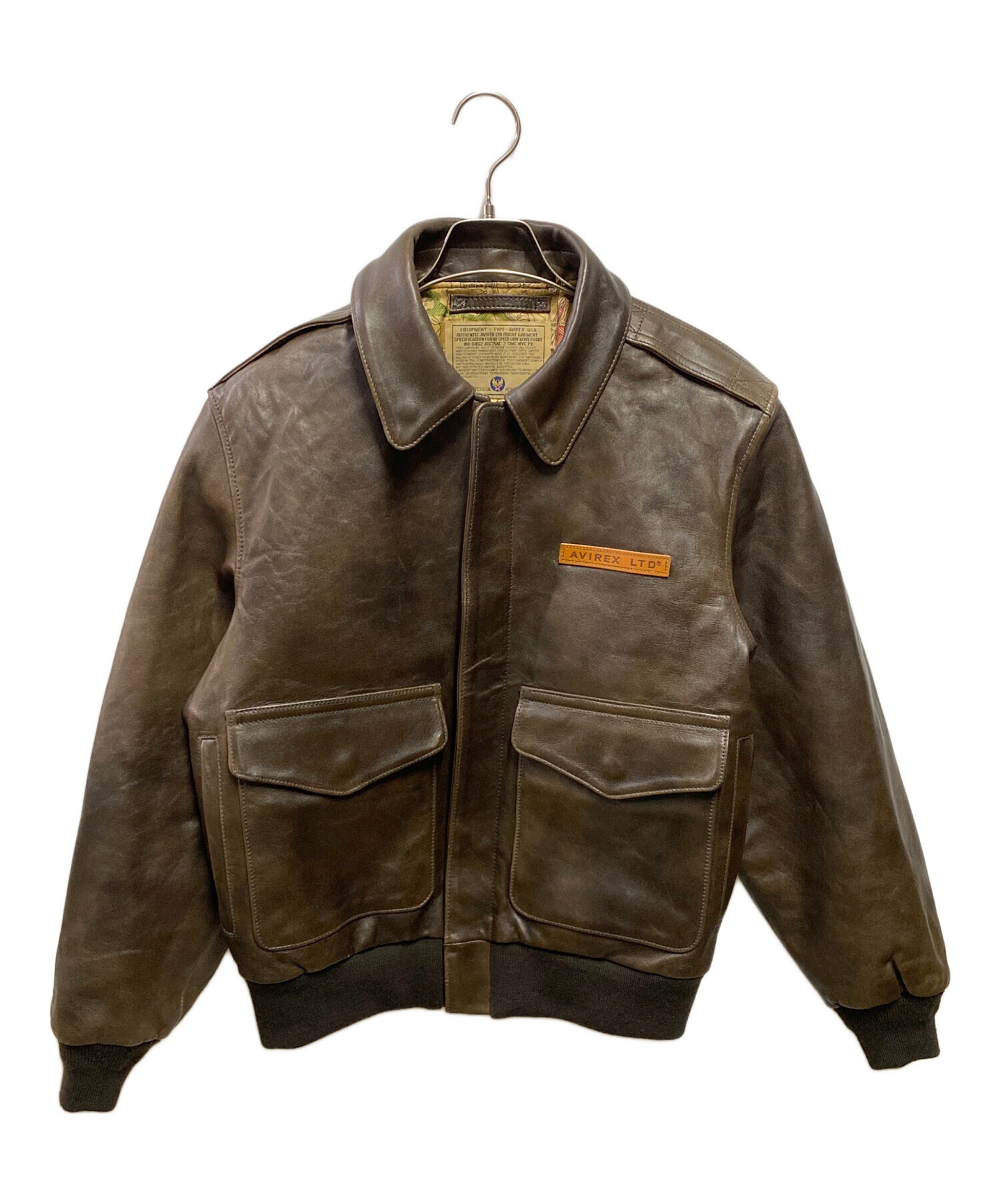 中古・古着通販】AVIREX (アヴィレックス) A-2 FLIGHT JACKET ANTIQUE 
