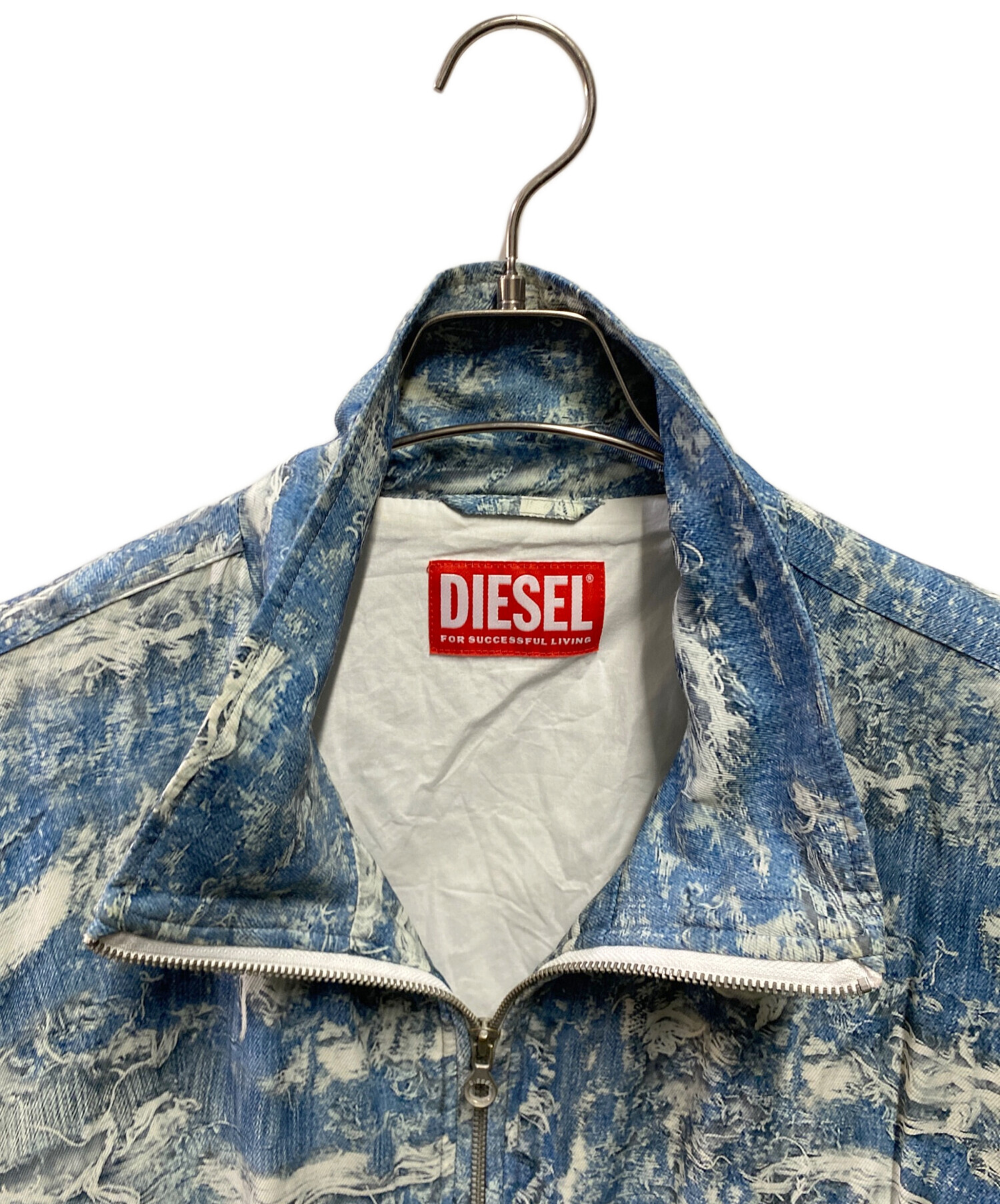 DIESEL J-ALSTON ジャケット サイズ46 中古・古着通販】DIESEL (ディーゼル) J-ALSTONトロンプイユジャケット