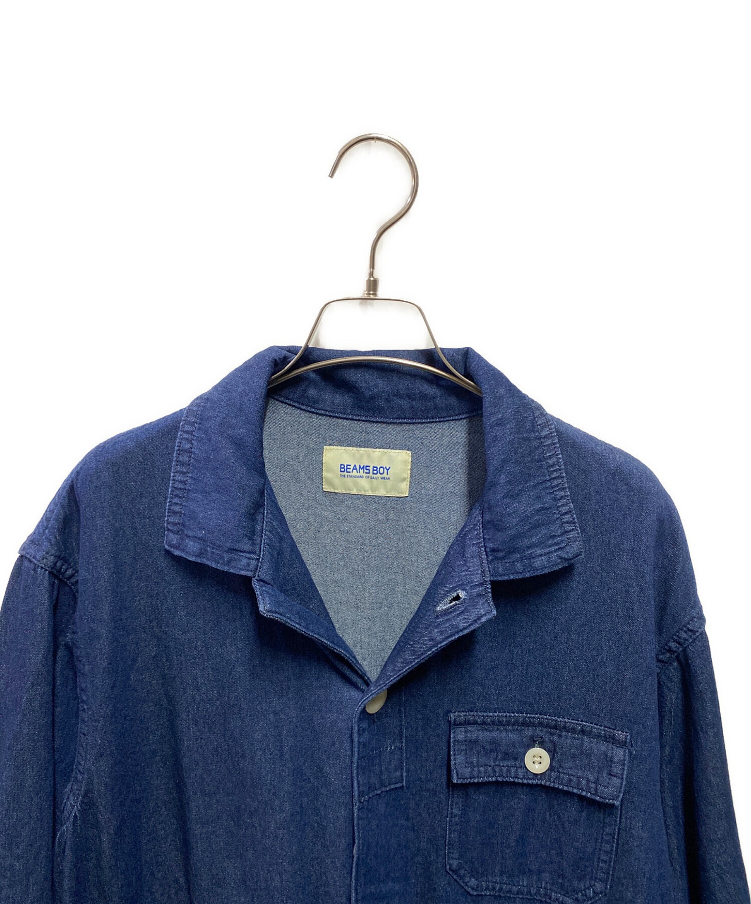 BEAMS BOY 青色 半袖トップス フリーサイズ BEAMS BOY 青色 半袖トップス フリーサイズ BEAMS BOY｜ビームスボーイ