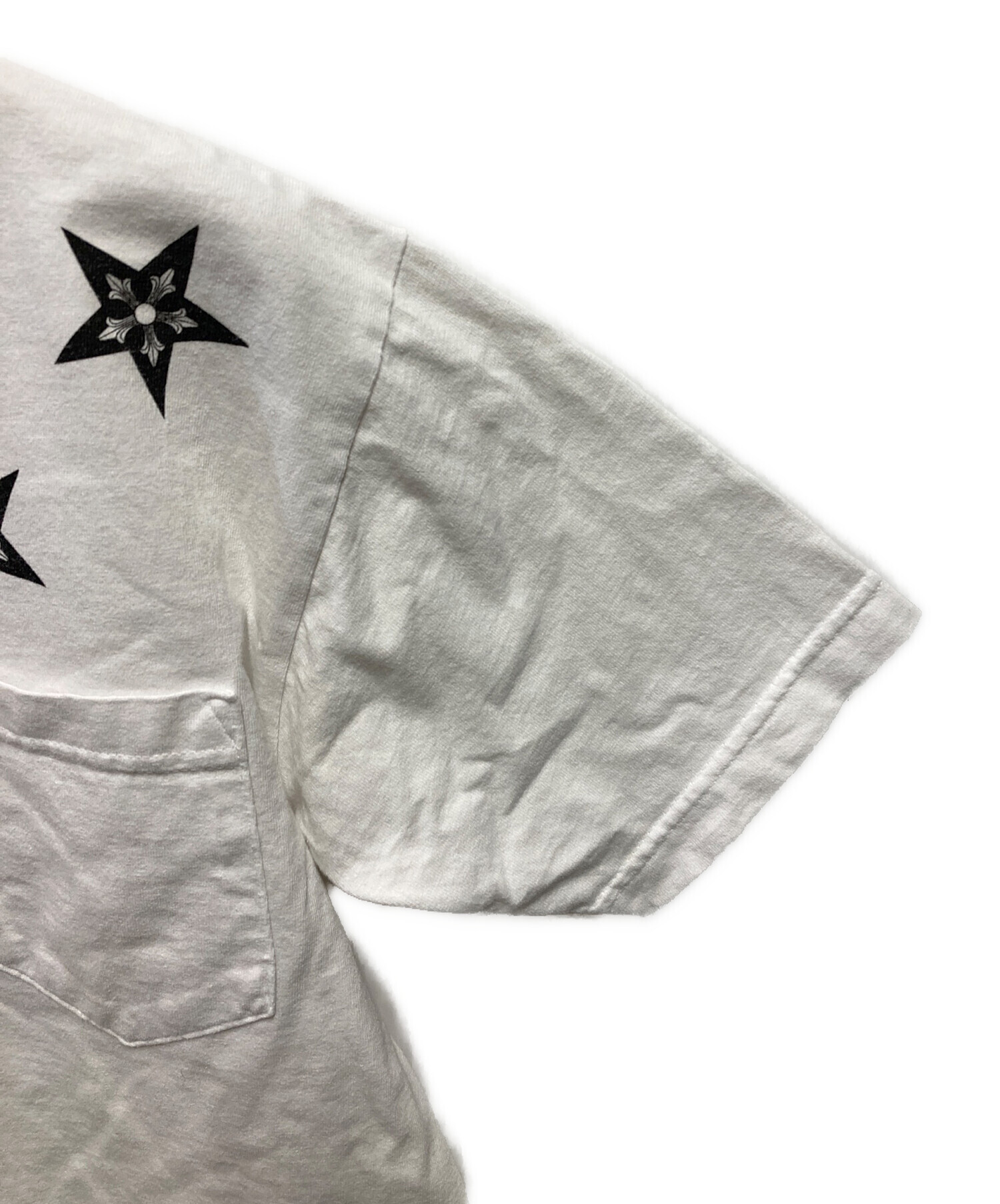 中古・古着通販】CHROME HEARTS (クロムハーツ) Star Print T-Shirt 
