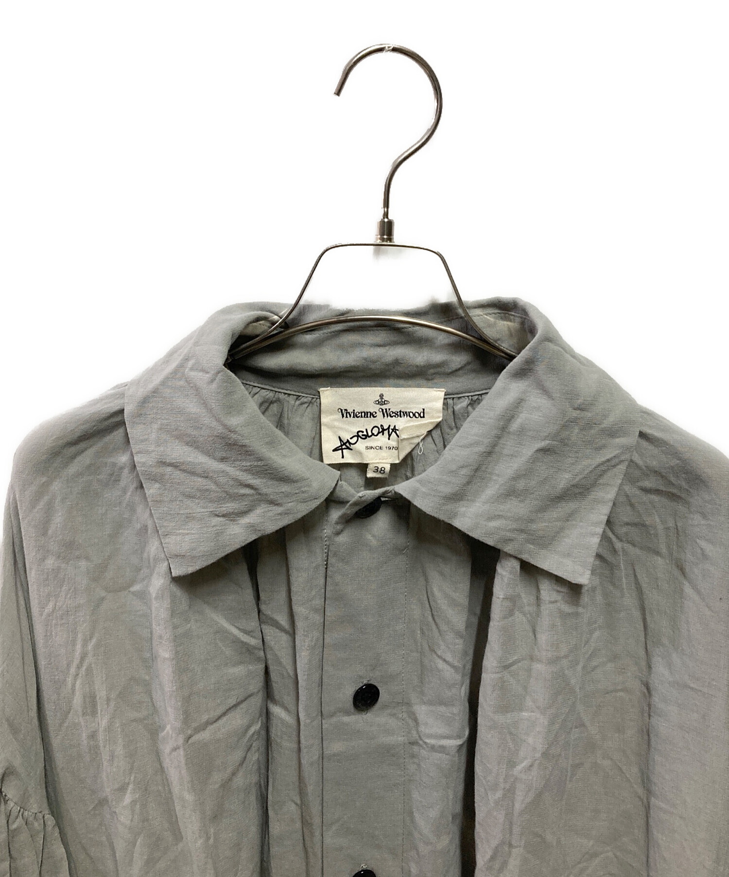 vivienne westwood 難あり グレー ロングスリーブ ボンデージ 