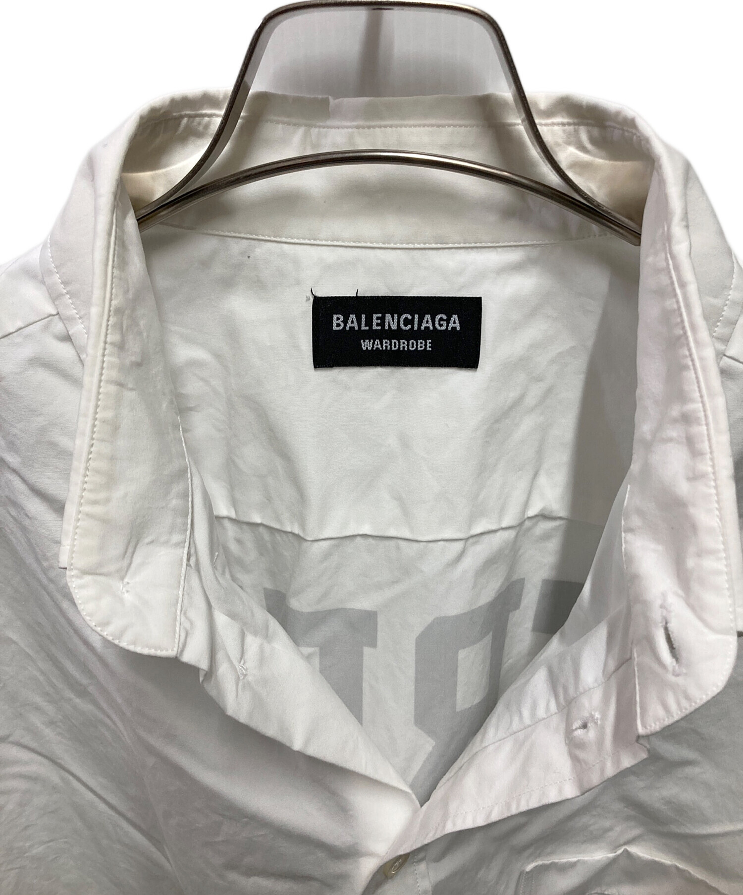 【新品未使用】バレンシアガ　メンズシャツ 中古・古着通販】BALENCIAGA (バレンシアガ) 21SS FREEバックプリント