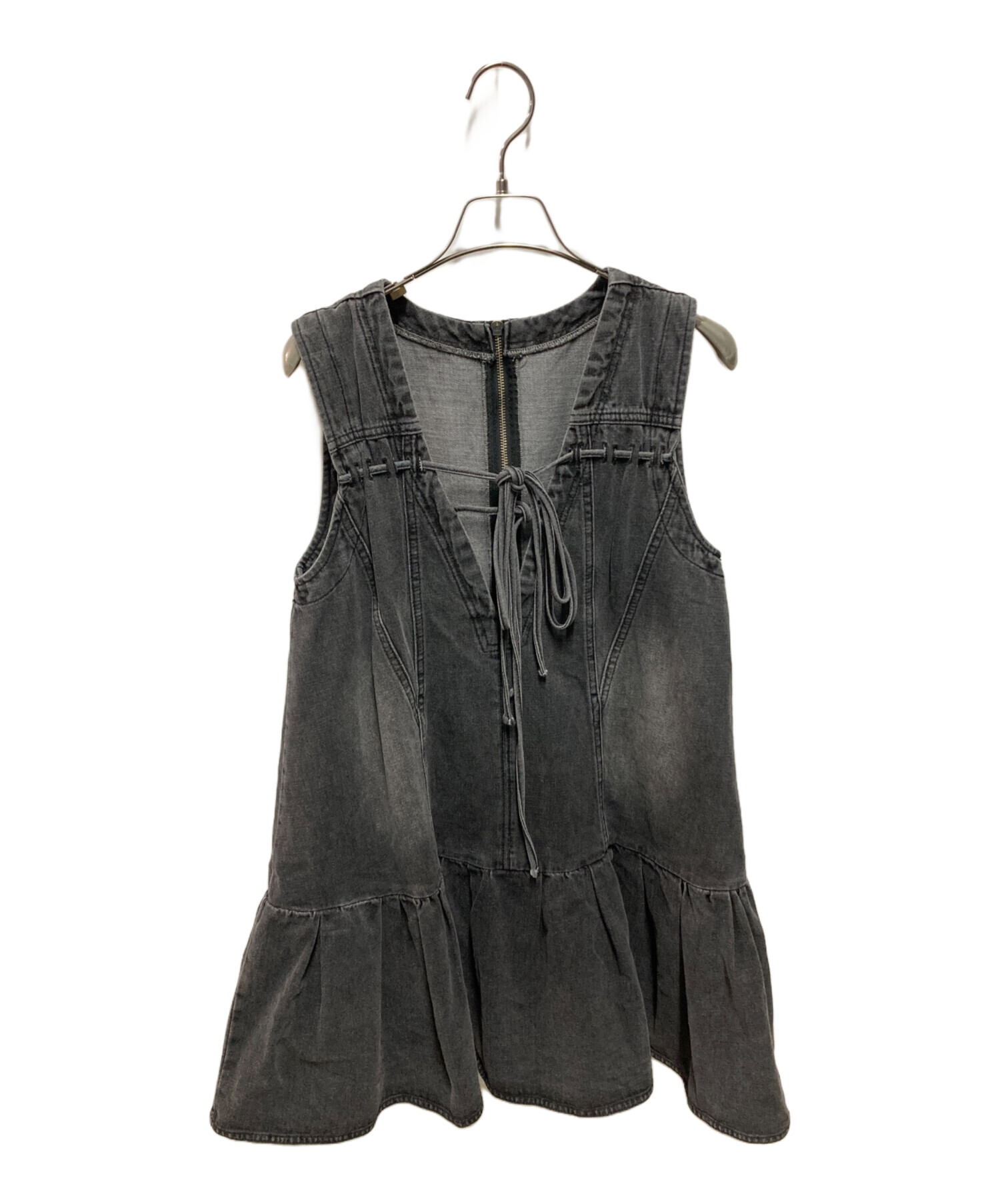 中古・古着通販】MAISON SPECIAL (メゾンスペシャル) Denim Mini Dress 