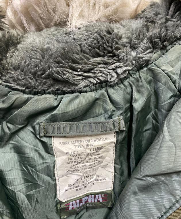 中古・古着通販】ALPHA (アルファ) N-2B ECW PARKA オリーブ サイズ