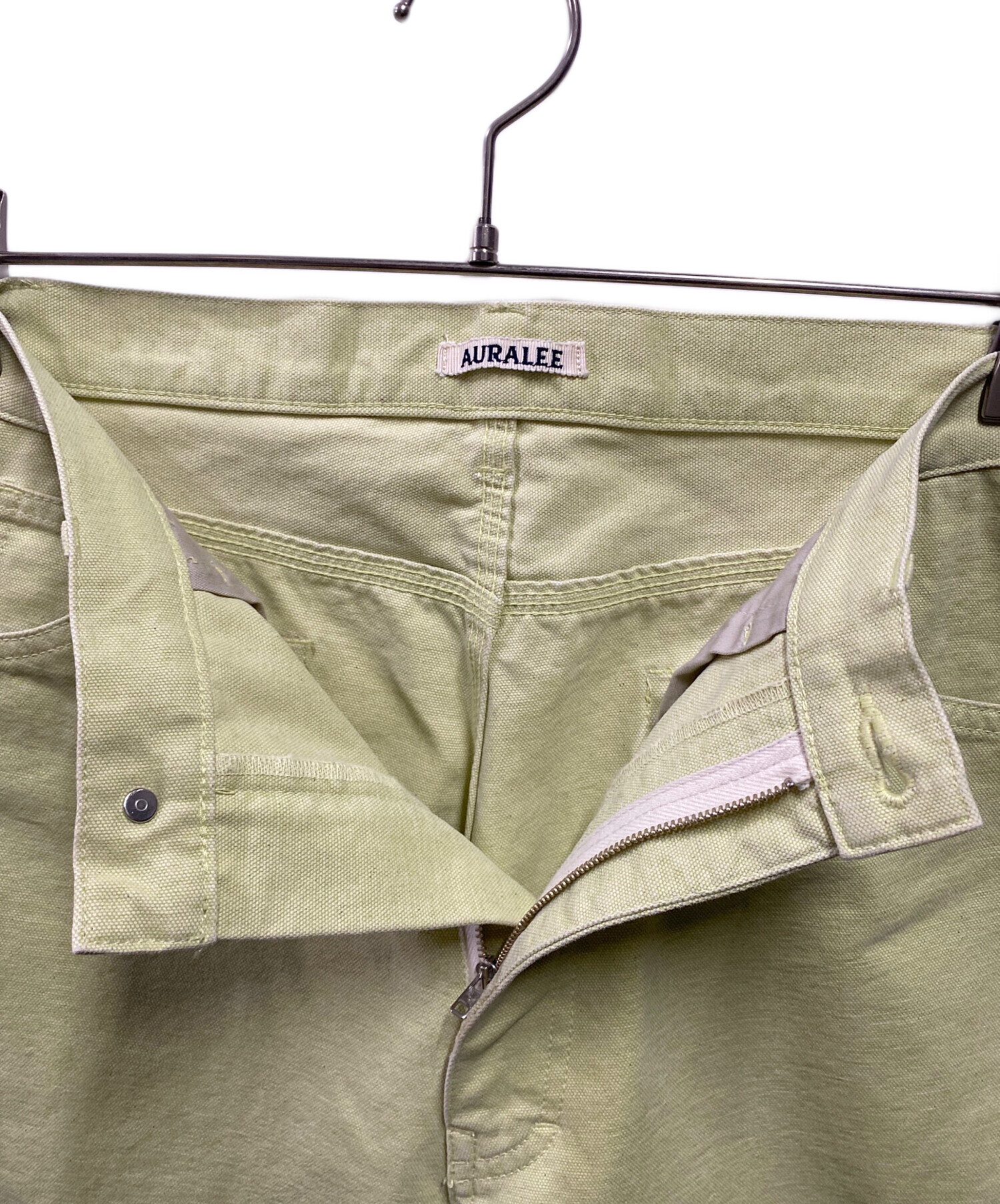 中古・古着通販】AURALEE (オーラリー) WASHED ORGANIC CANVAS PANTS