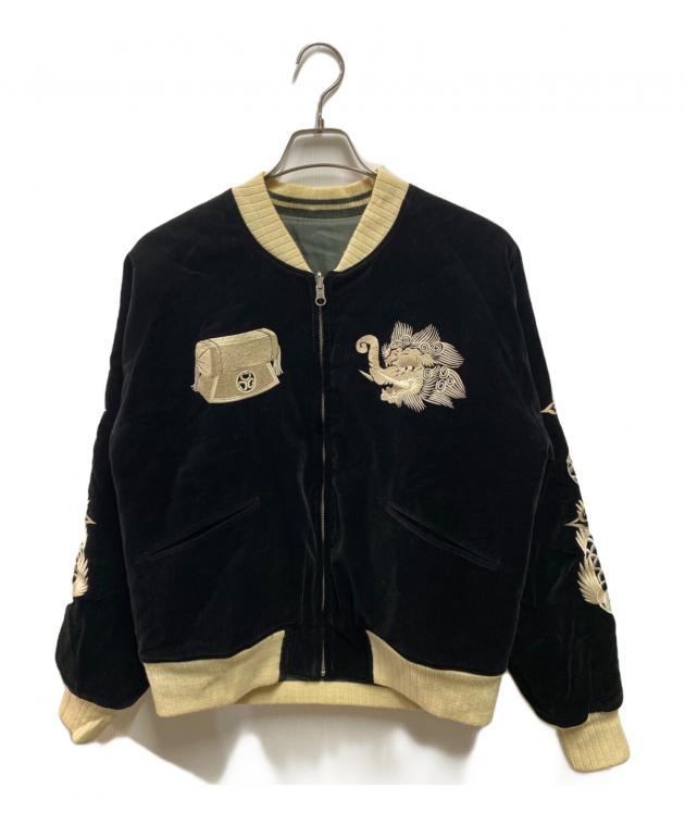 中古・古着通販】Pherrow's (フェローズ) スカジャン ブラック サイズ