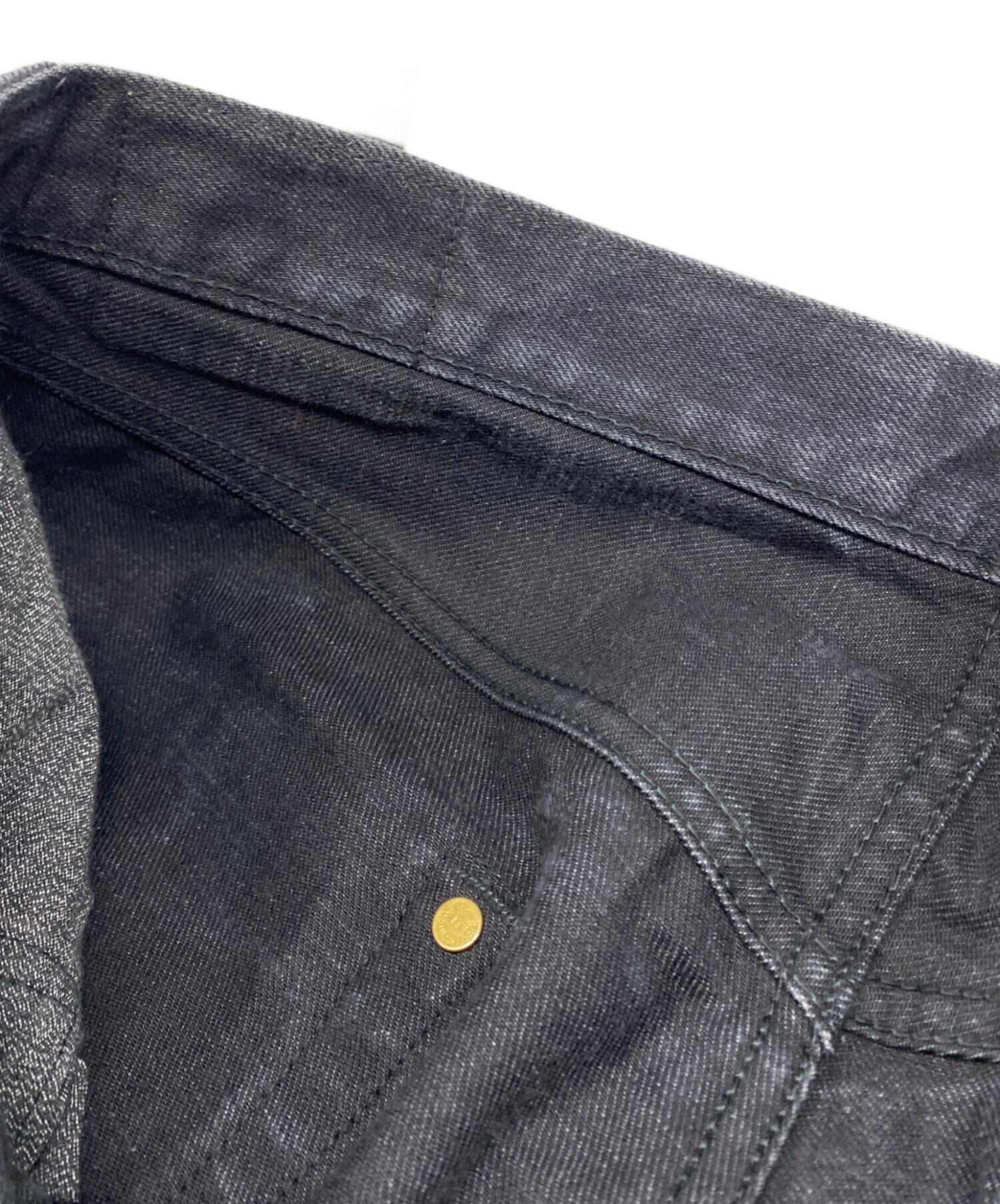 BONCOURA デニム 34サイズ 日本製 中古・古着通販】BONCOURA (ボンクラ) デニムパンツ インディゴ サイズ