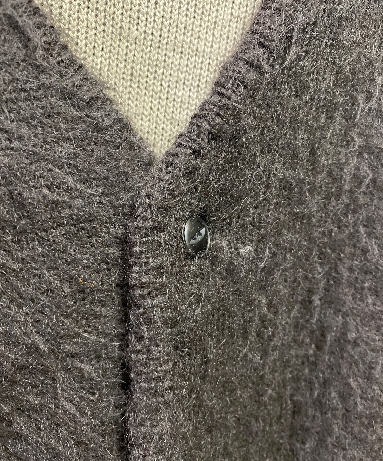 ロンハーマン 美品 RON HERMAN アルパカ混ニットカーディガン S bukht（ブフト） ×Ron Herman ロンハーマン アルパカ混 ニット