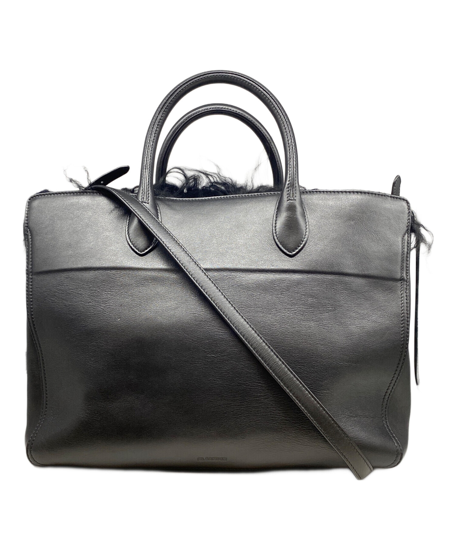 中古・古着通販】JIL SANDER (ジルサンダー) 裏ファー2WAYバッグ
