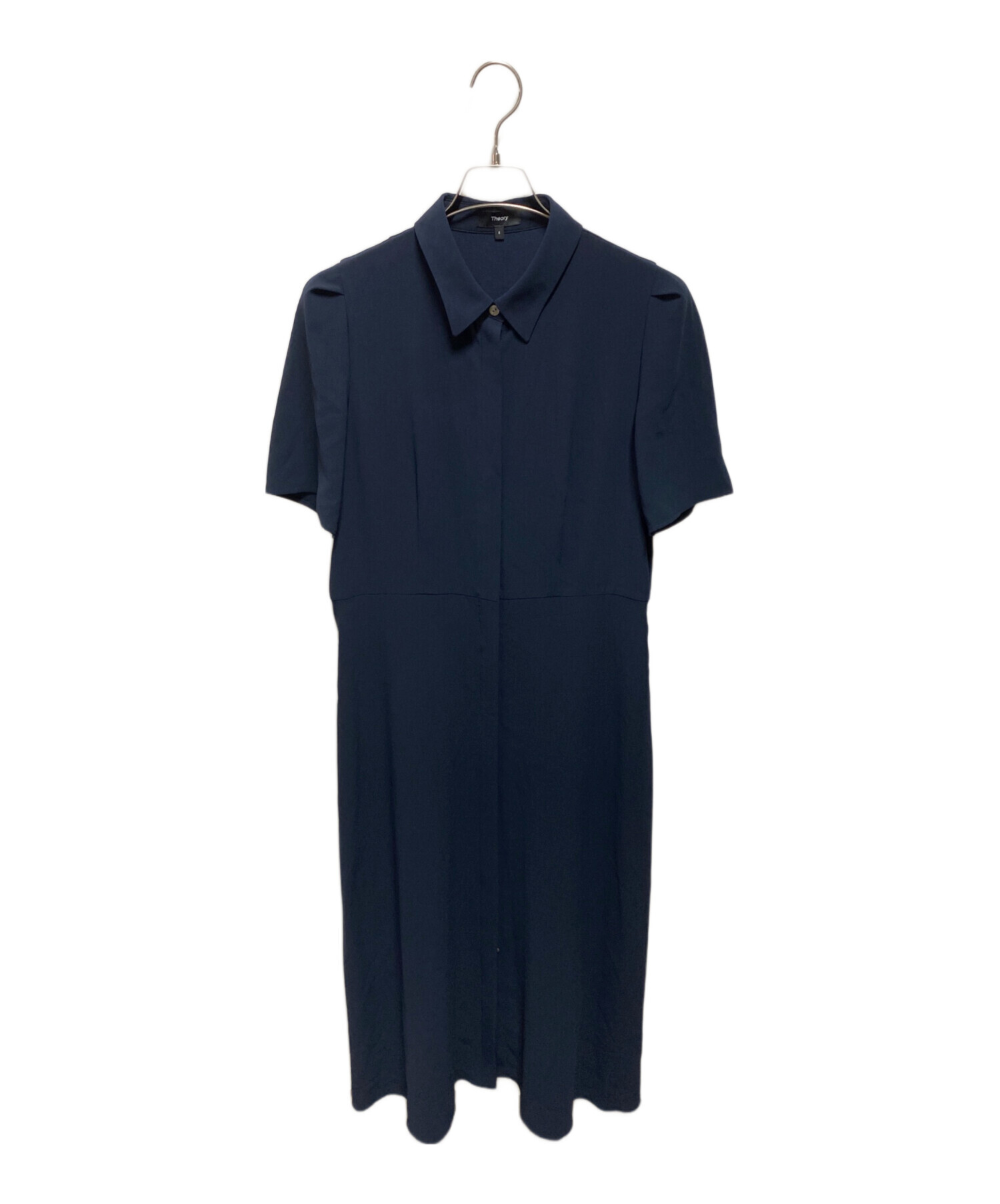 中古・古着通販】theory (セオリー) Powder Crepe CL Dart Shirt DR