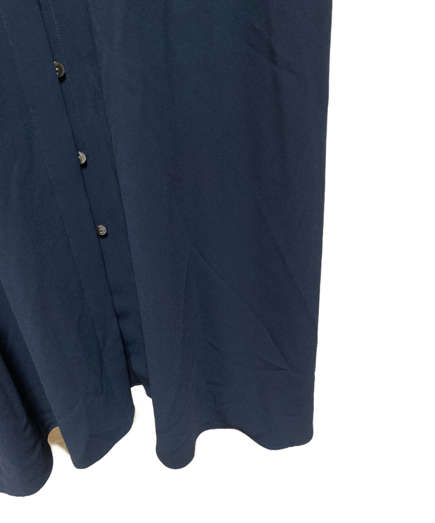 中古・古着通販】theory (セオリー) Powder Crepe CL Dart Shirt DR