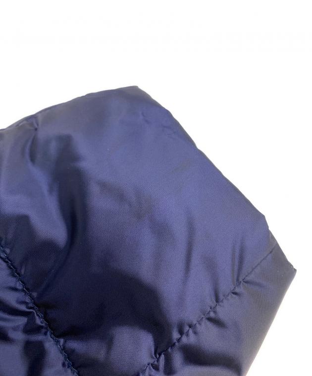 中古・古着通販】PRADA (プラダ) ノーカラーダウンジャケット ネイビー