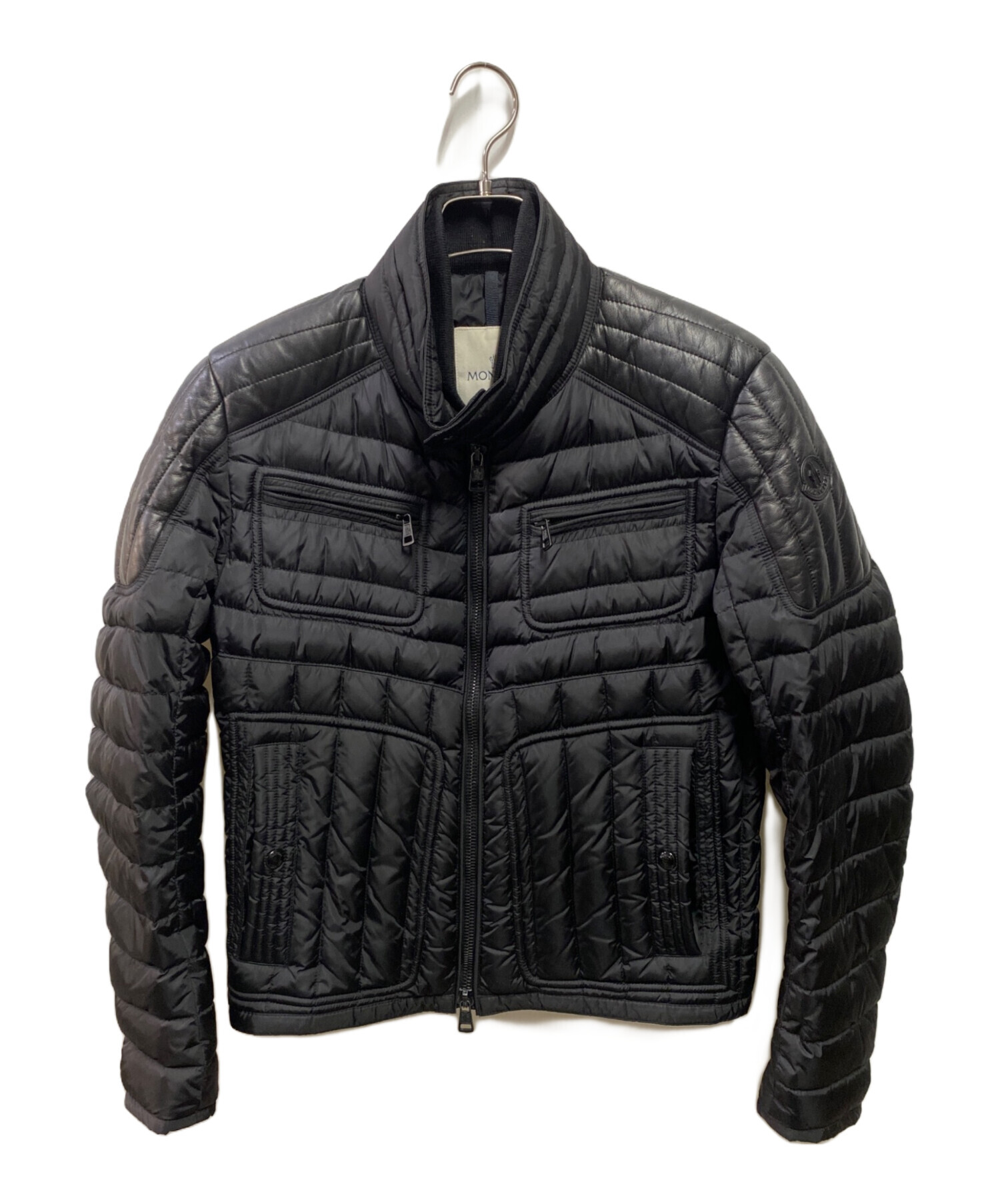 中古◇MONCLER モンクレール DIMIER ウール×ナイロン切替え 中古◇MONCLER モンクレール DIMIER ウール×ナイロン切替え