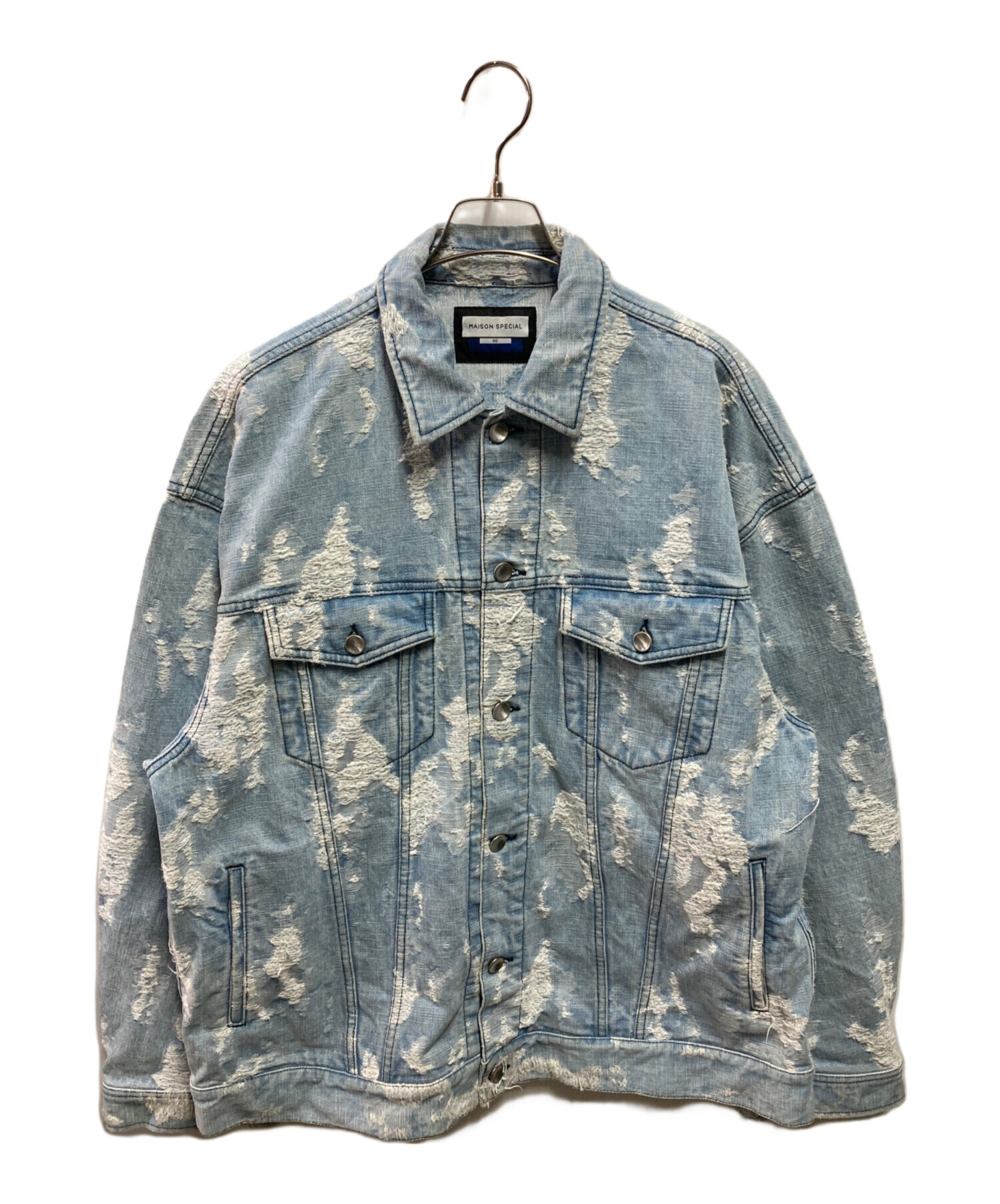 中古・古着通販】MAISON SPECIAL (メゾンスペシャル) デニムジャケット 