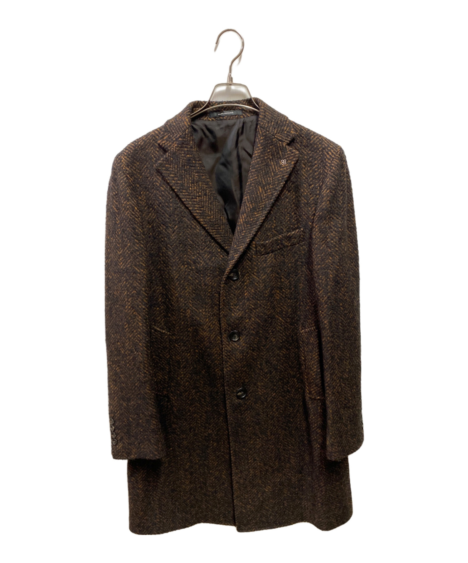 中古・古着通販】TAGLIATORE (タリアトーレ) Herringbone Chester coat