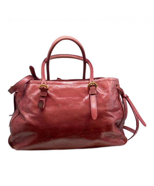 中古・古着通販】MIU MIU (ミュウミュウ) 2WAY リボンショルダーバッグ