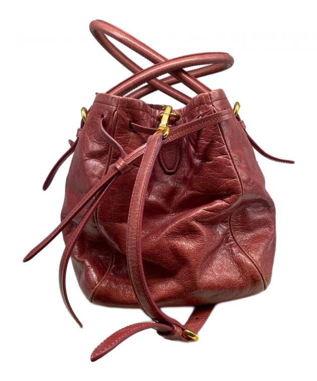 中古・古着通販】MIU MIU (ミュウミュウ) 2WAY リボンショルダーバッグ