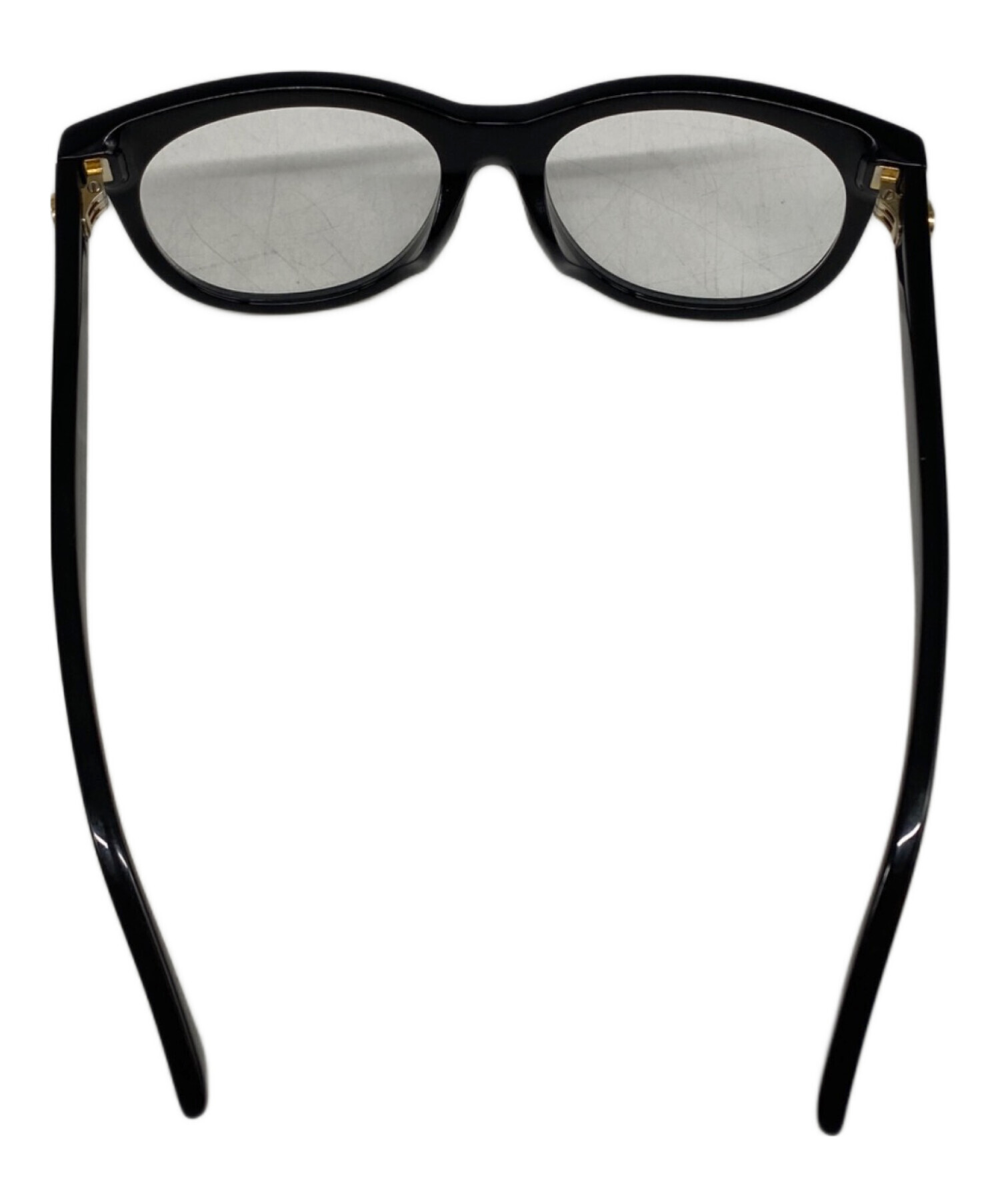 中古・古着通販】GUCCI (グッチ) 眼鏡 ブラック サイズ:53□17