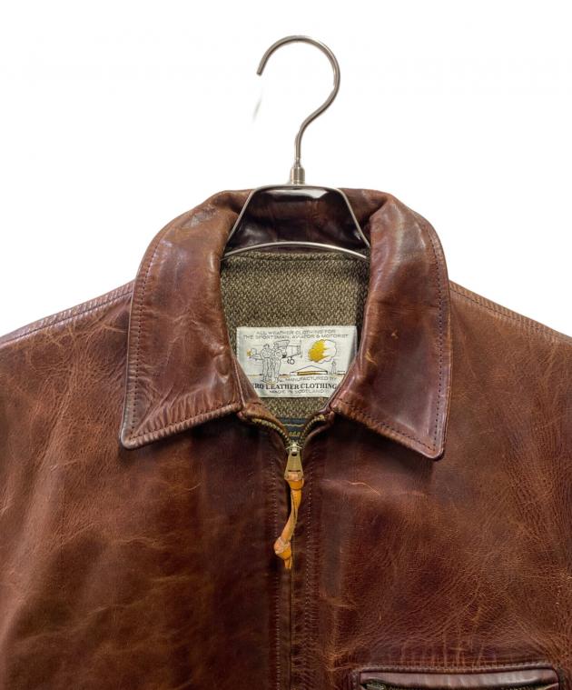 中古・古着通販】Aero LEATHER (エアロレザー) Long Halfbeltレザー