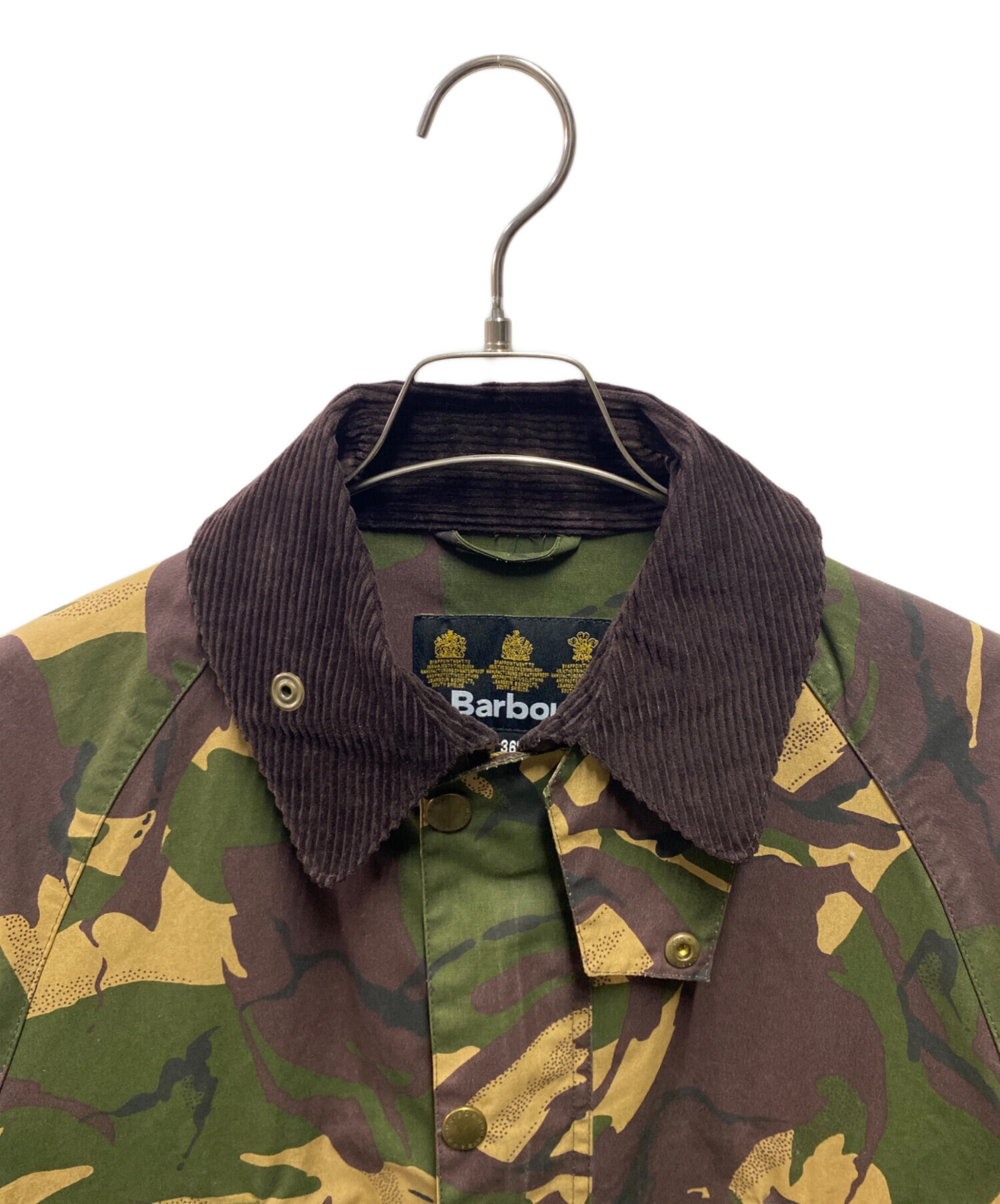中古・古着通販】Barbour (バブアー) SL BEDALE CAMO/UNWAXED オリーブ