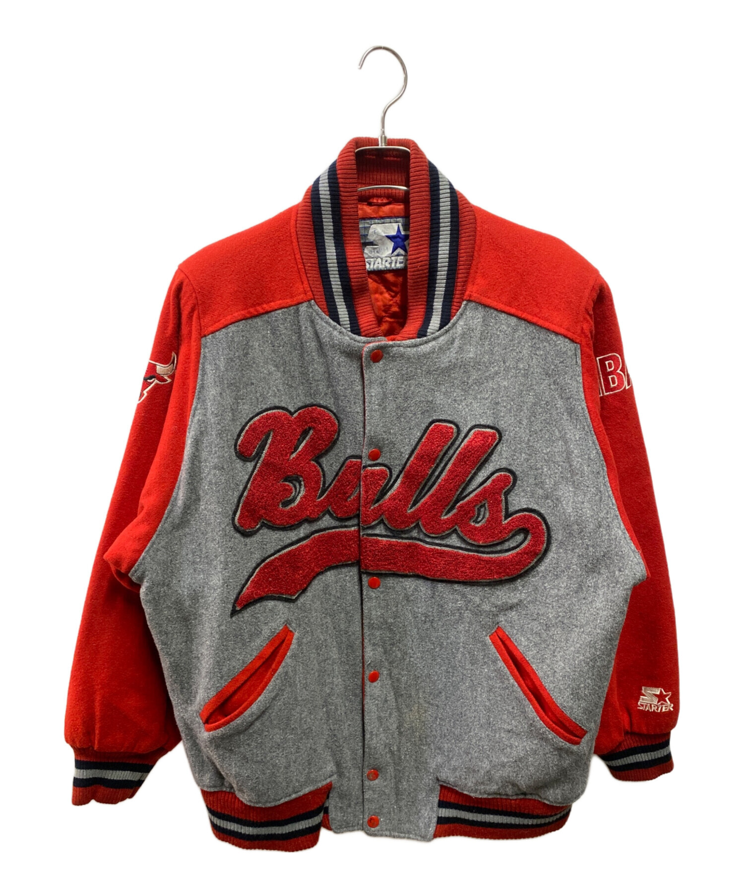 中古・古着通販】STARTER (スターター) 90sスタジャン レッド サイズ