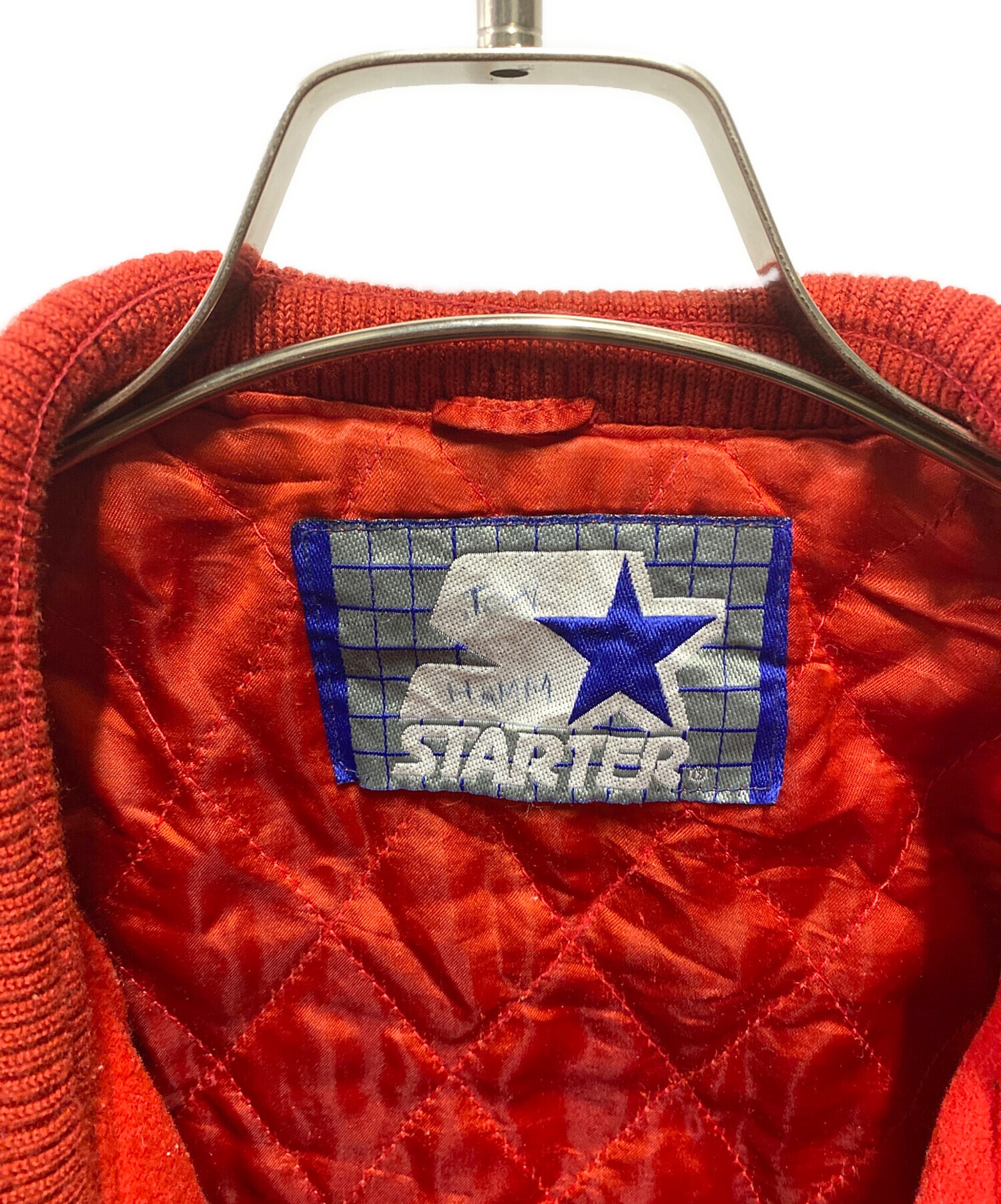 中古・古着通販】STARTER (スターター) 90sスタジャン レッド サイズ