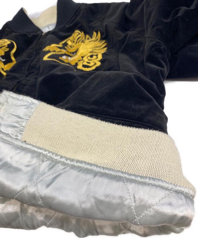 中古・古着通販】WAREHOUSE (ウエアハウス) 別珍スカジャン ブラック