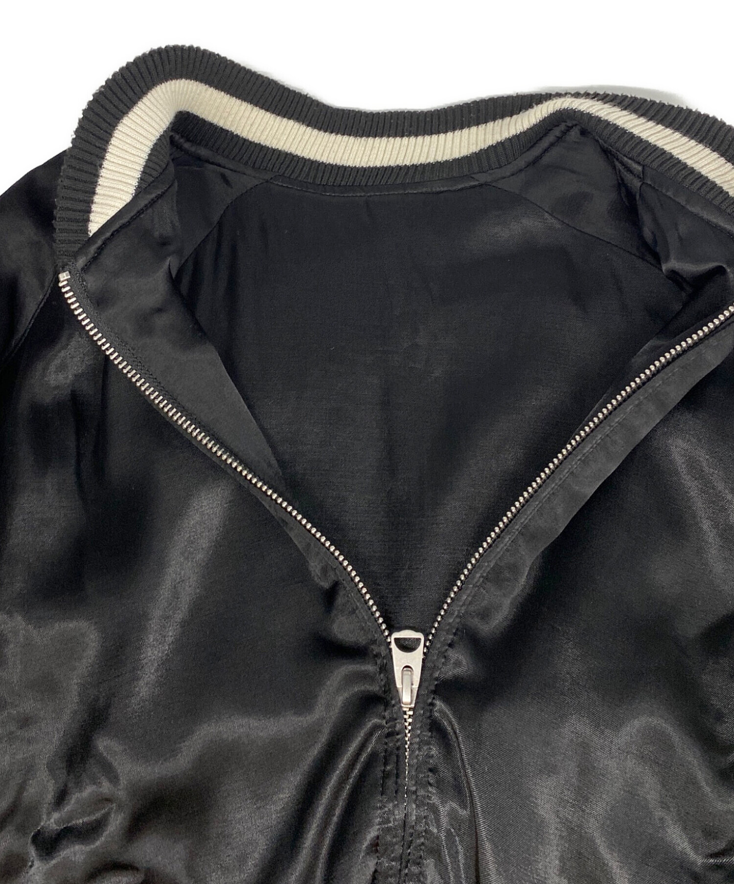 中古・古着通販】waiper (ワイパー) レーヨンサテンSOUVENIR JACKET