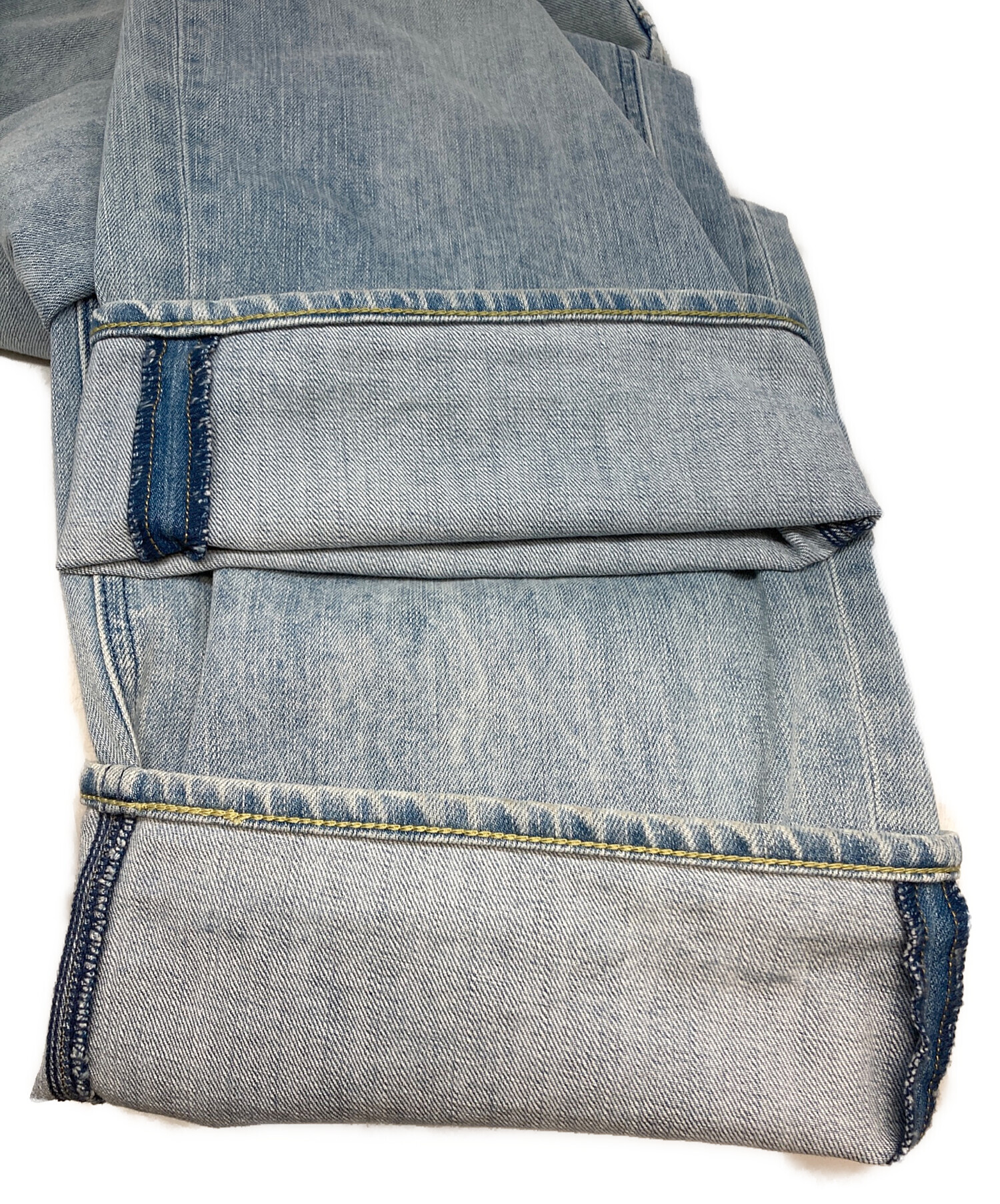 ヤヌークYANUK JOAN ルーズストレート 26 インディゴ 中古・古着通販】YANUK (ヤヌーク) ルーズストレート JOAN インディゴ