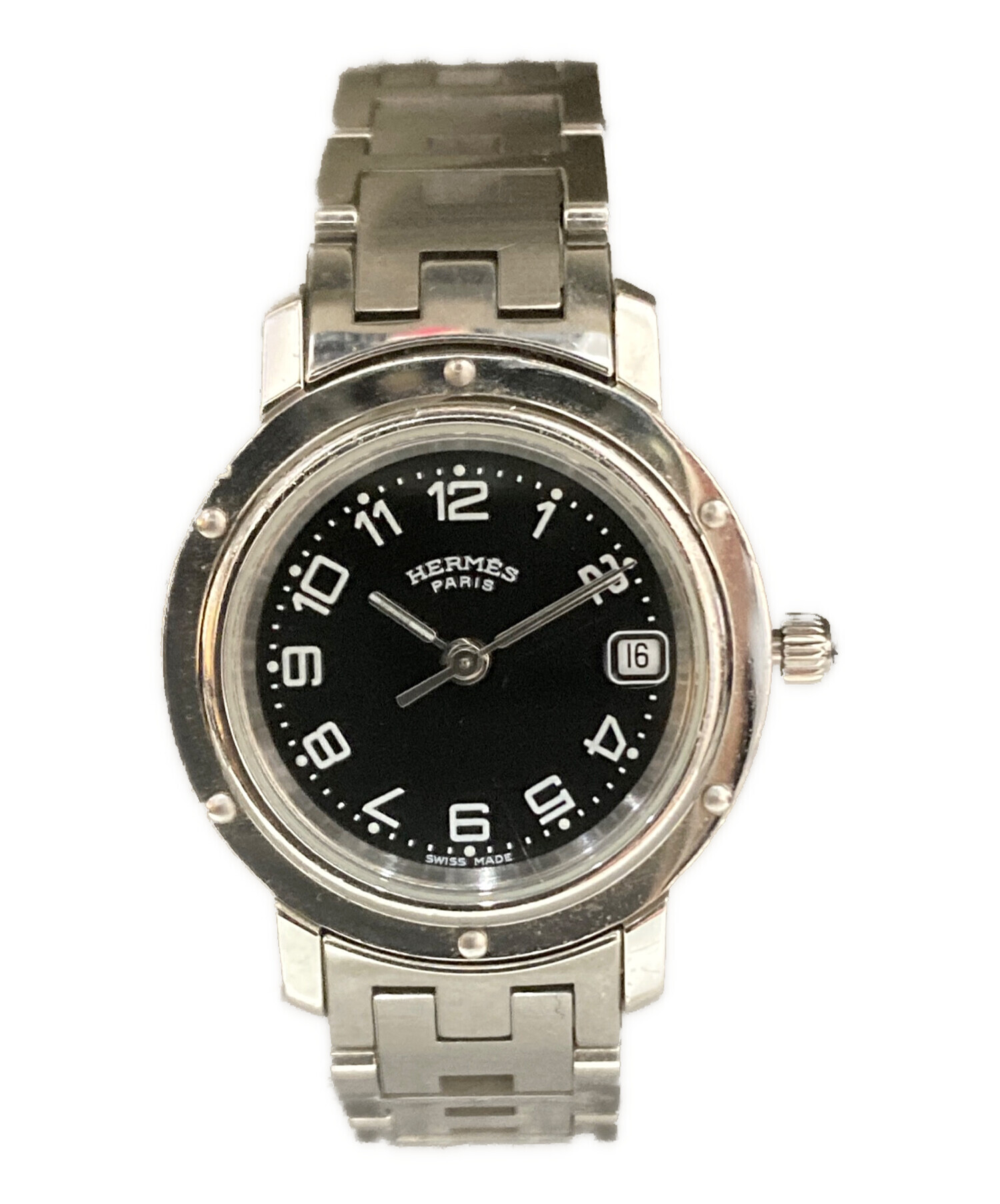中古・古着通販】HERMES (エルメス) クリッパー リストウォッチ