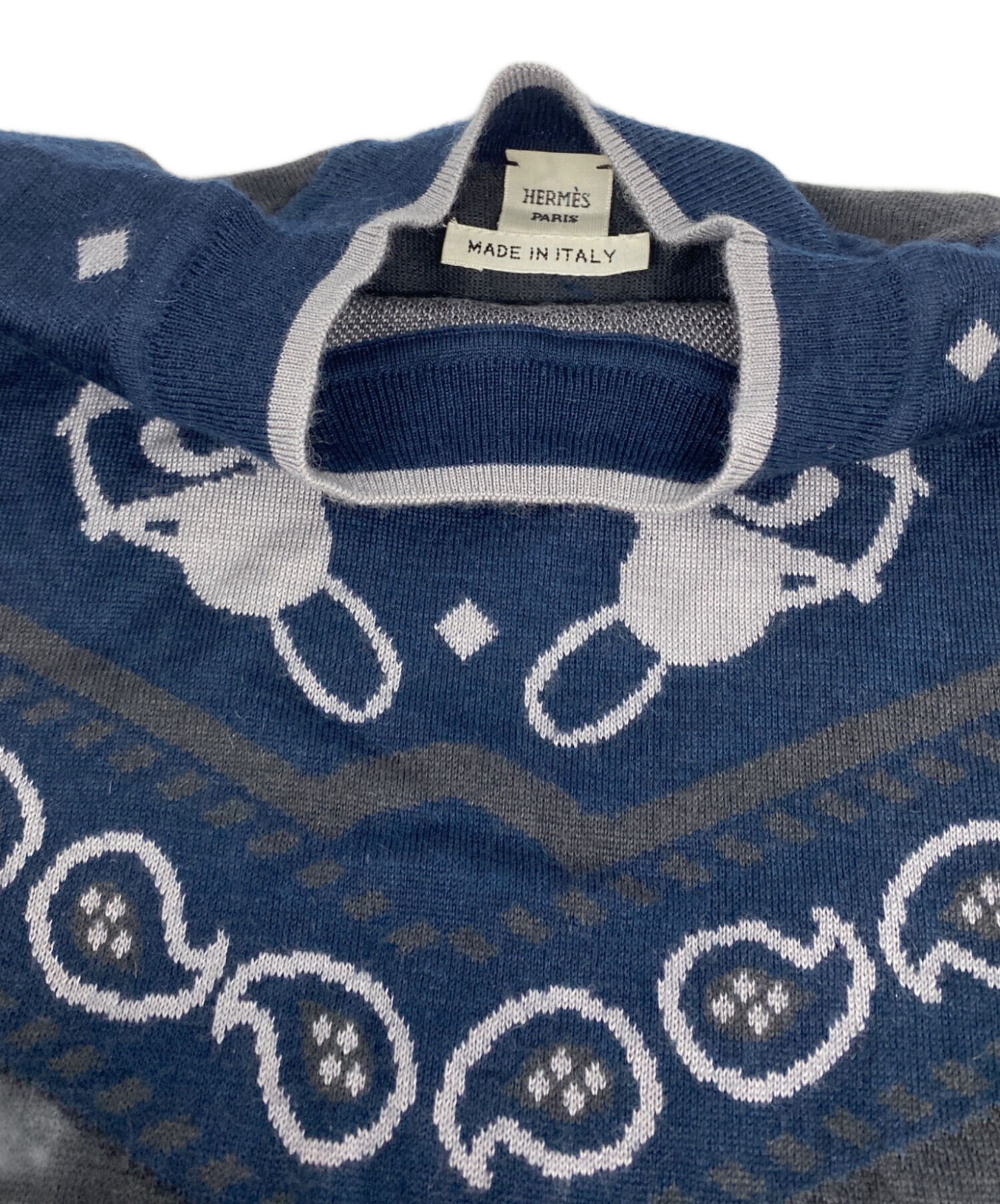 HERMES エルメス 2024 プレタ カシミヤシルク 半袖ニット 38 美品 HERMES エルメス 2024 プレタ カシミヤシルク 半袖ニット 38 美品