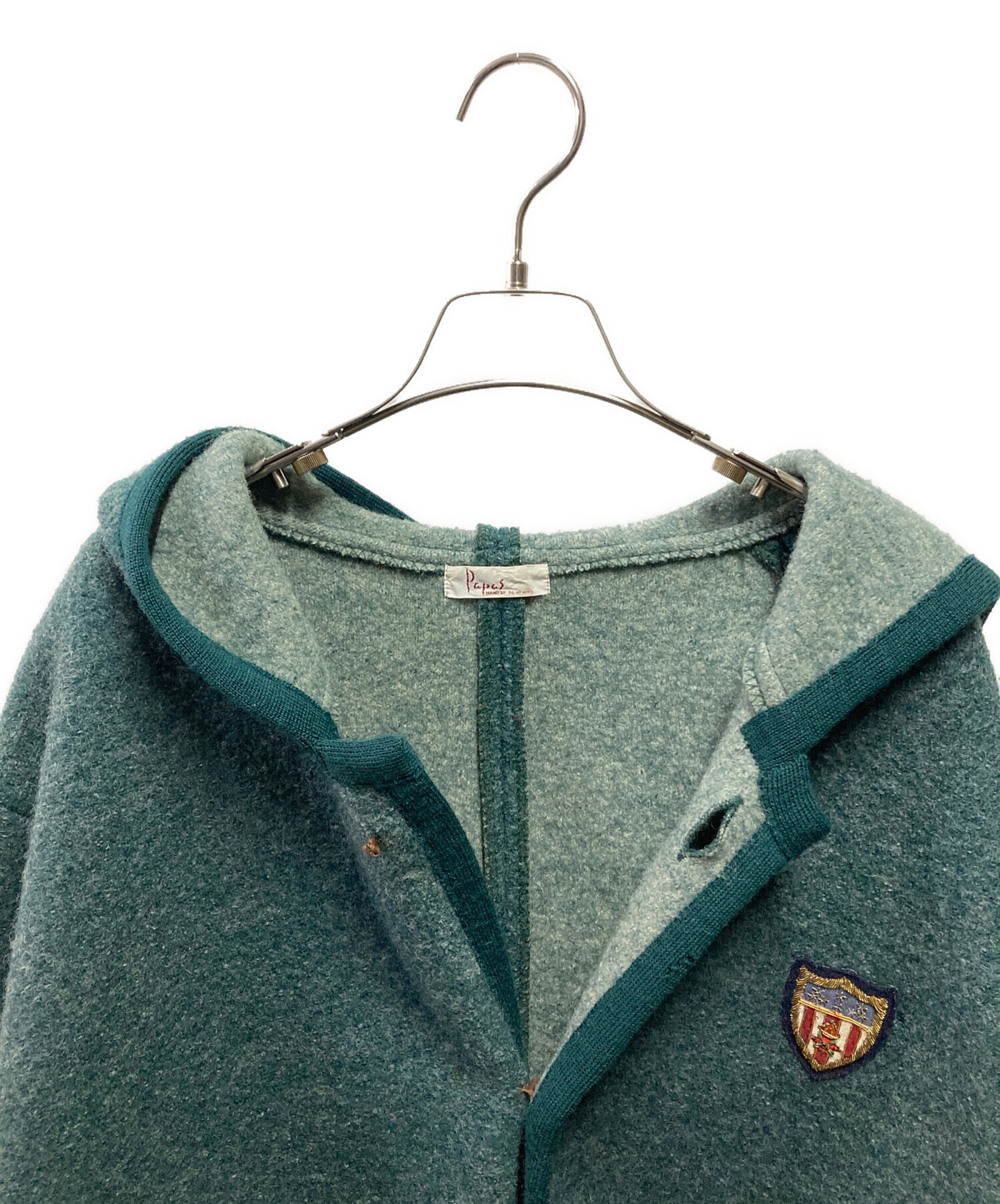 中古・古着通販】PAPAS (パパス) ウールジャケット グリーン サイズ