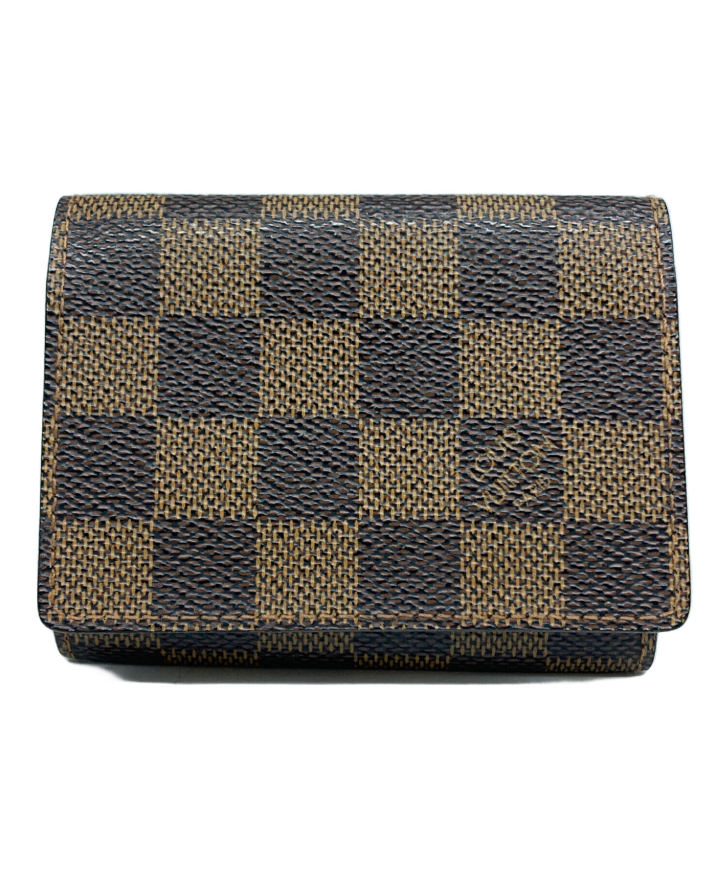 中古・古着通販】LOUIS VUITTON (ルイ ヴィトン) 名刺入れ ブラウン