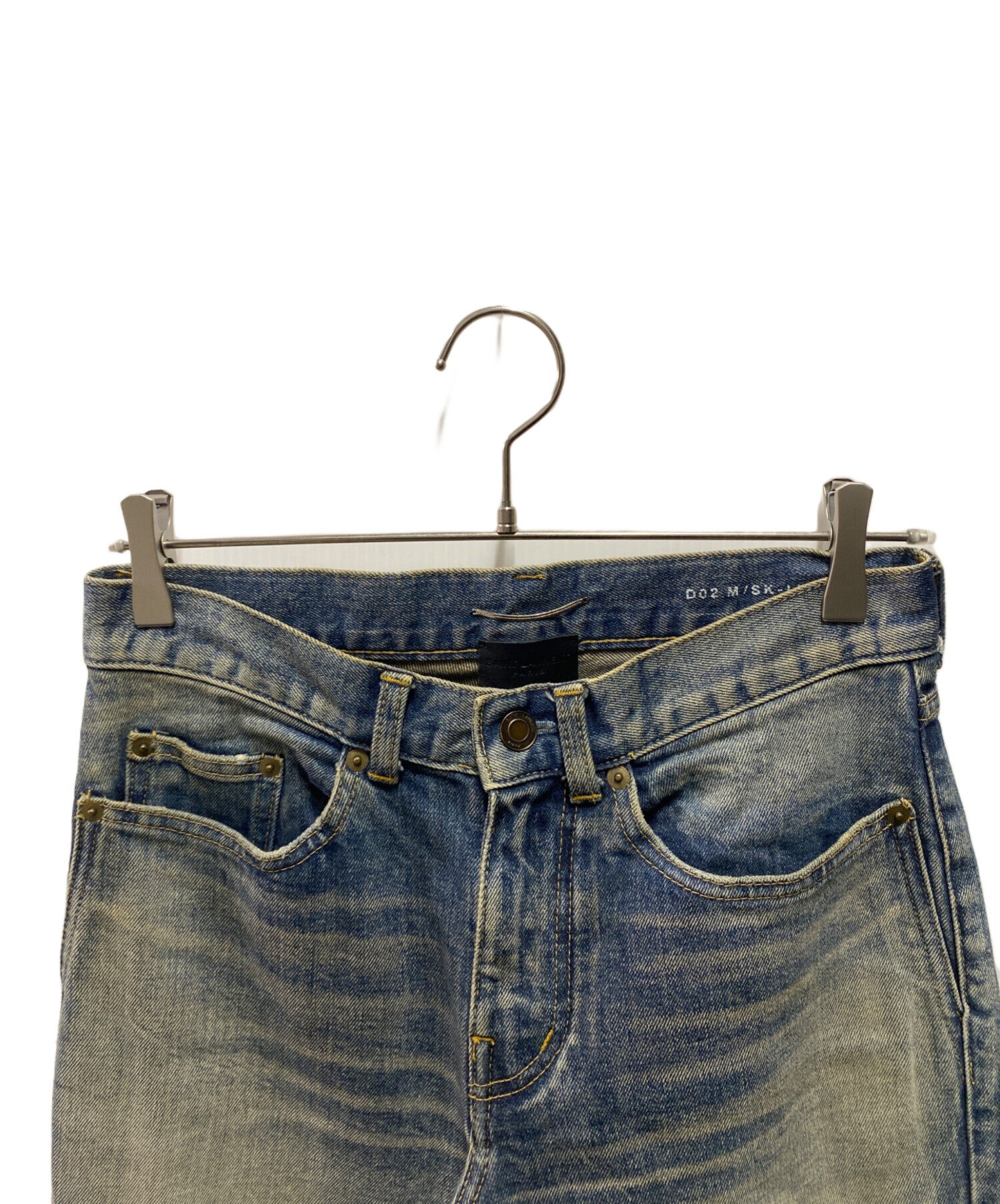 .*様 saint laurent スキニーデニム 27サイズ 中古・古着通販】Saint Laurent Paris (サンローランパリ) ストレッチ