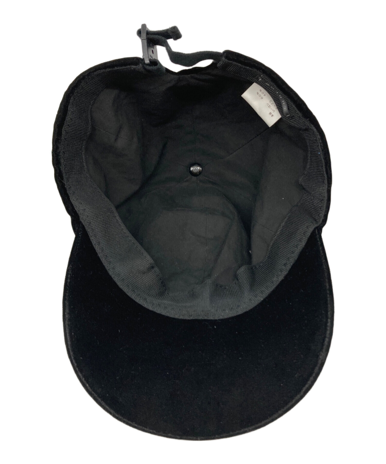 中古・古着通販】LUDLOW (ラドロー) Cap (velvet) ブラック｜ブランド