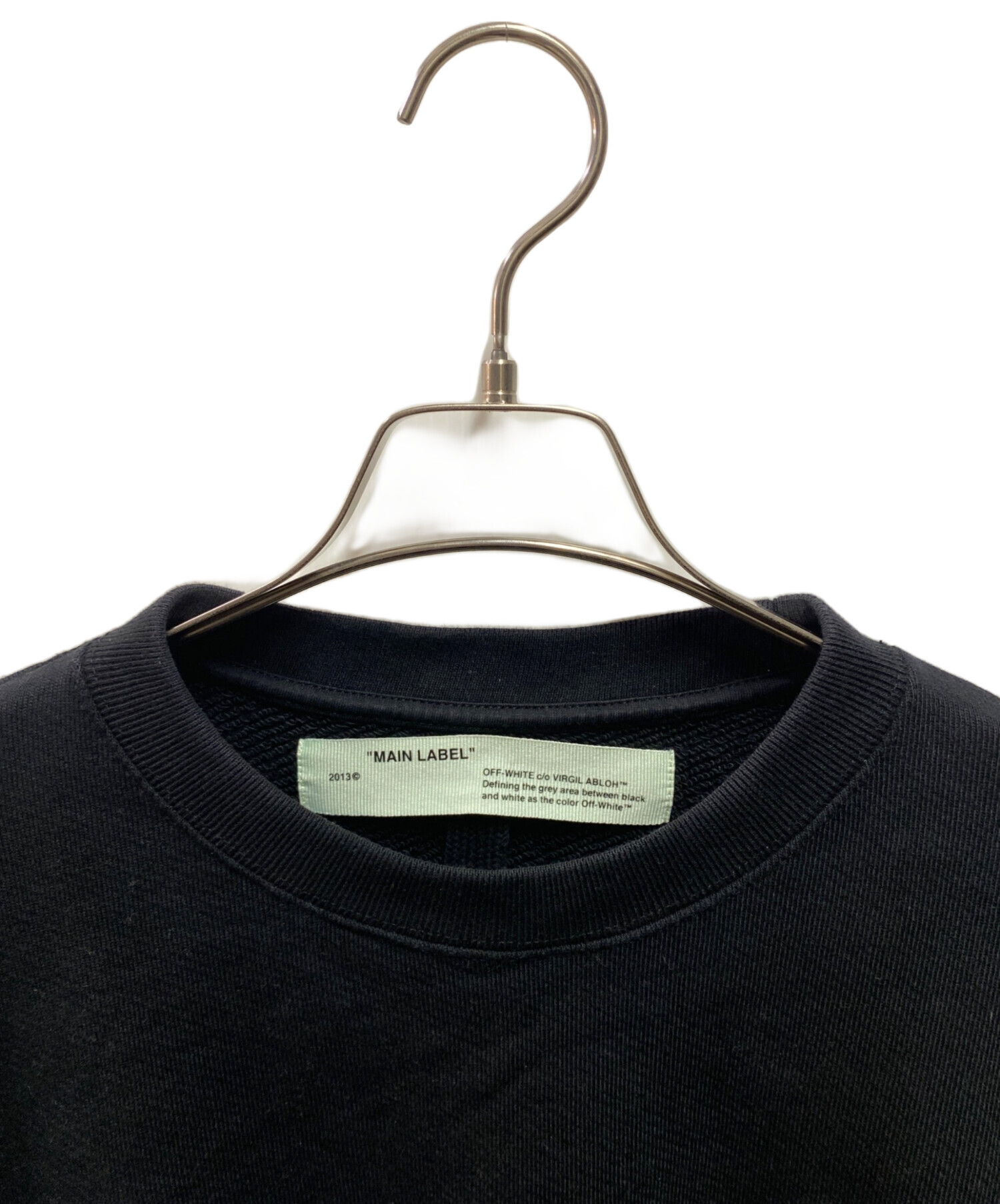 中古・古着通販】OFFWHITE (オフホワイト) アームロゴスウェット