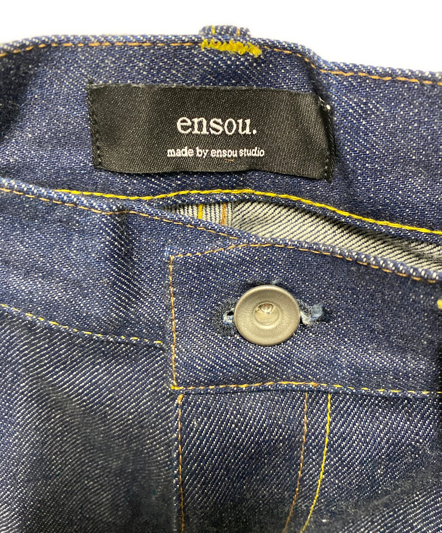 中古・古着通販】ensou (エンソウ) デニムパンツ インディゴ サイズ:32