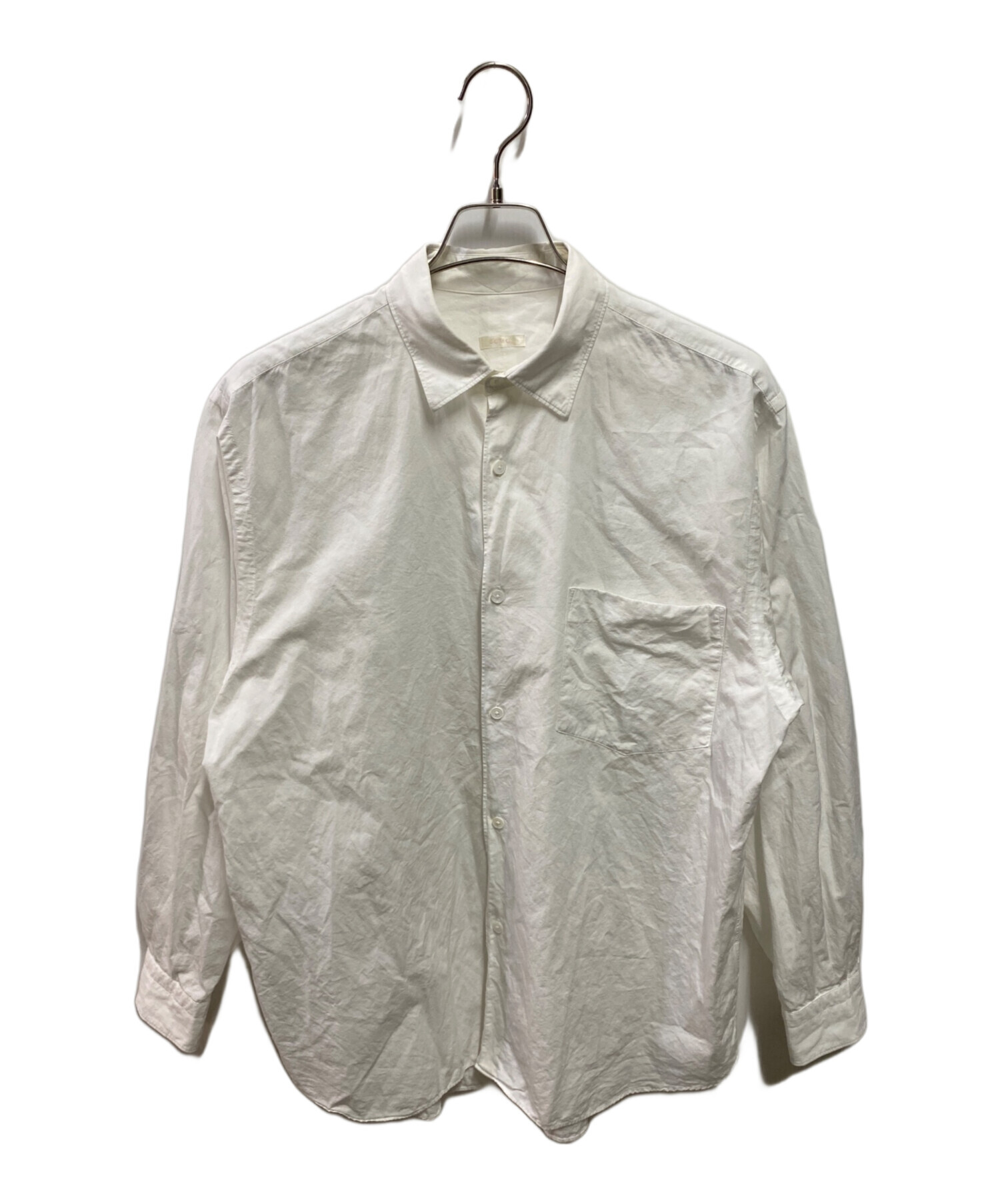 中古・古着通販】COMOLI (コモリ) 23SS コモリシャツ ホワイト サイズ