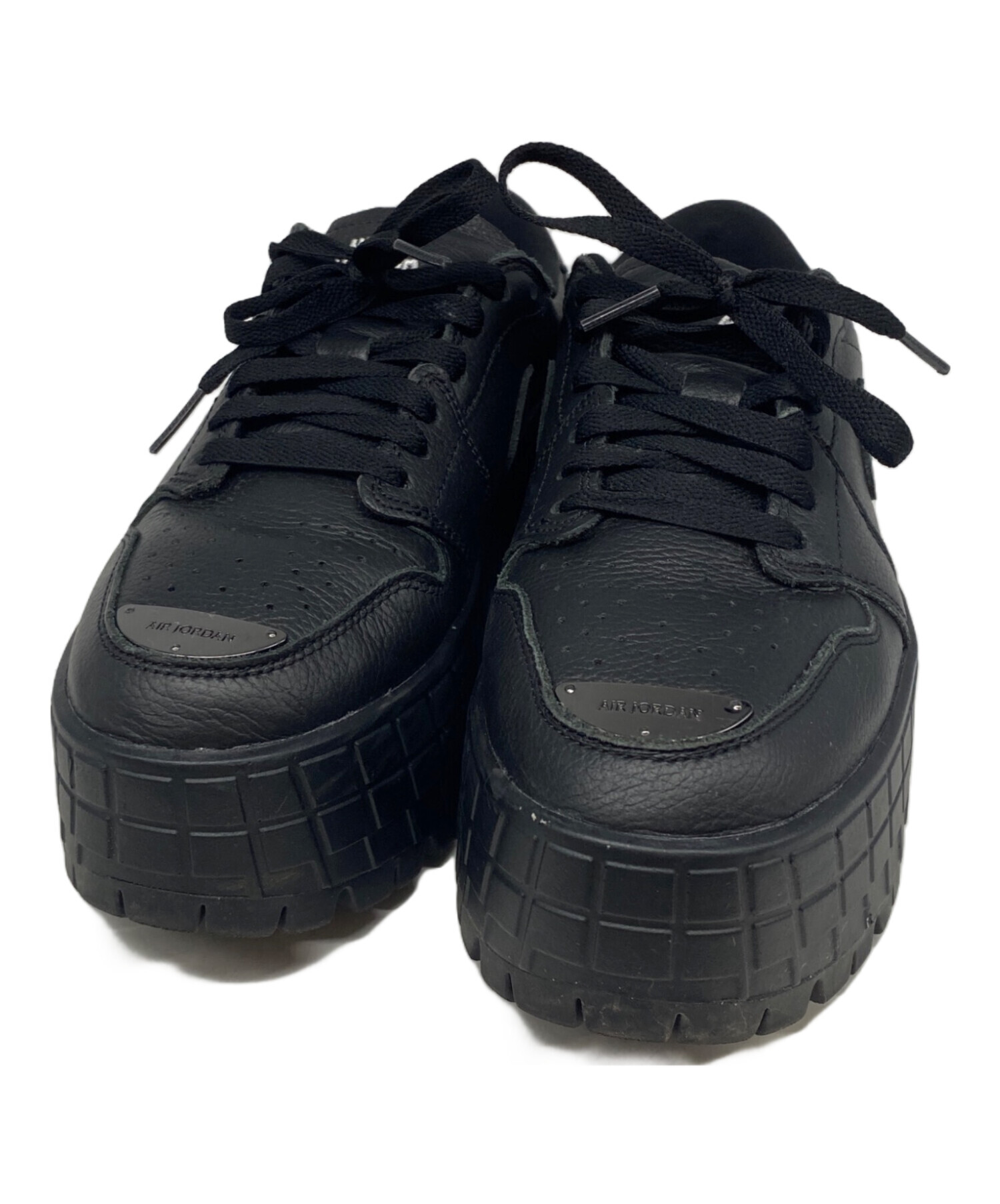 中古・古着通販】NIKE (ナイキ) AIR JORDAN 1 BROOKLYN LOW ブラック 