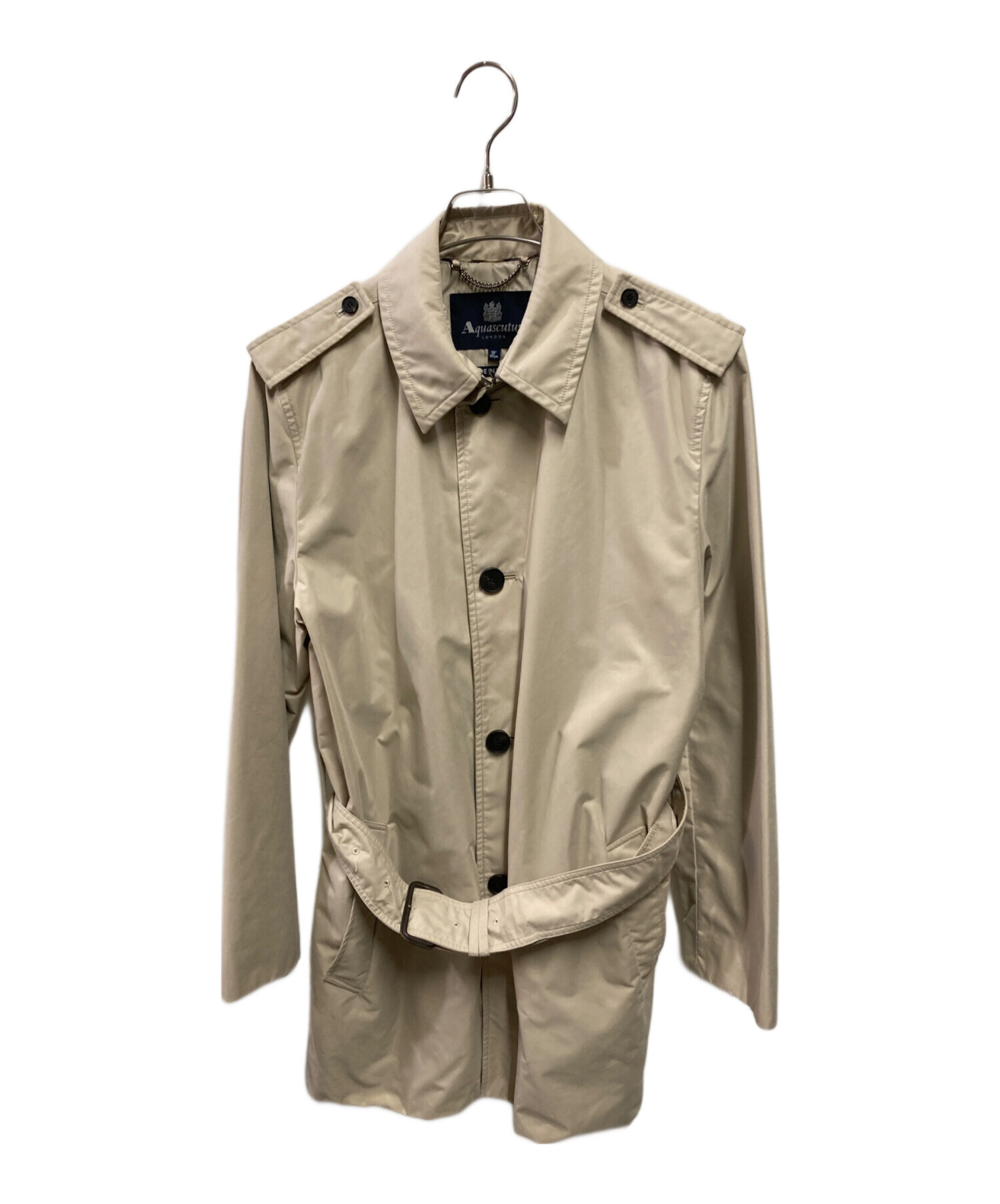 AQUASCUTUM アクアスキュータム トレンチコート メンズ 【古着】【中古】 中古・古着通販】Aquascutum (アクアスキュータム) トレンチコート