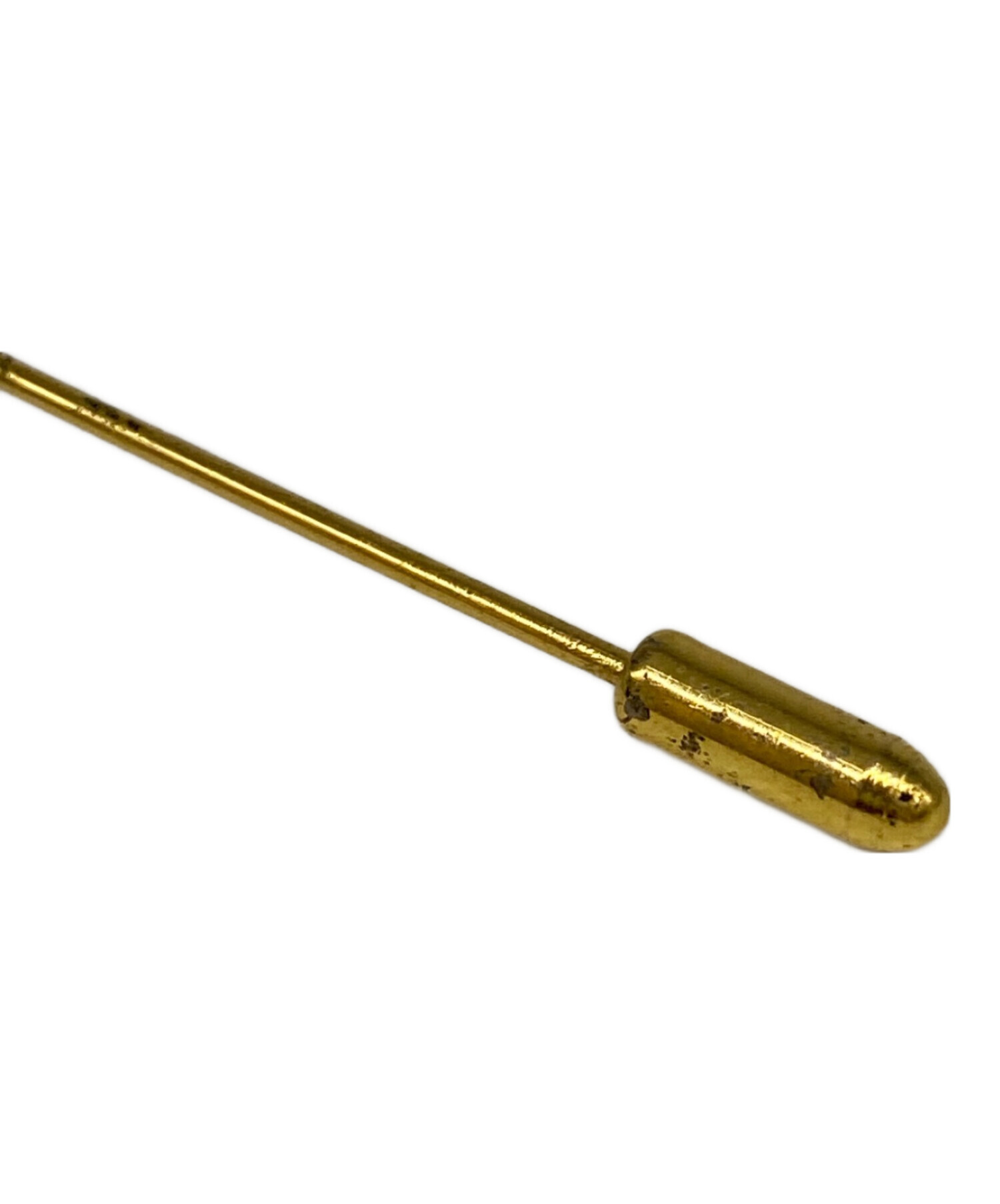 中古・古着通販】CHANEL (シャネル) ピンブローチ ゴールド｜ブランド