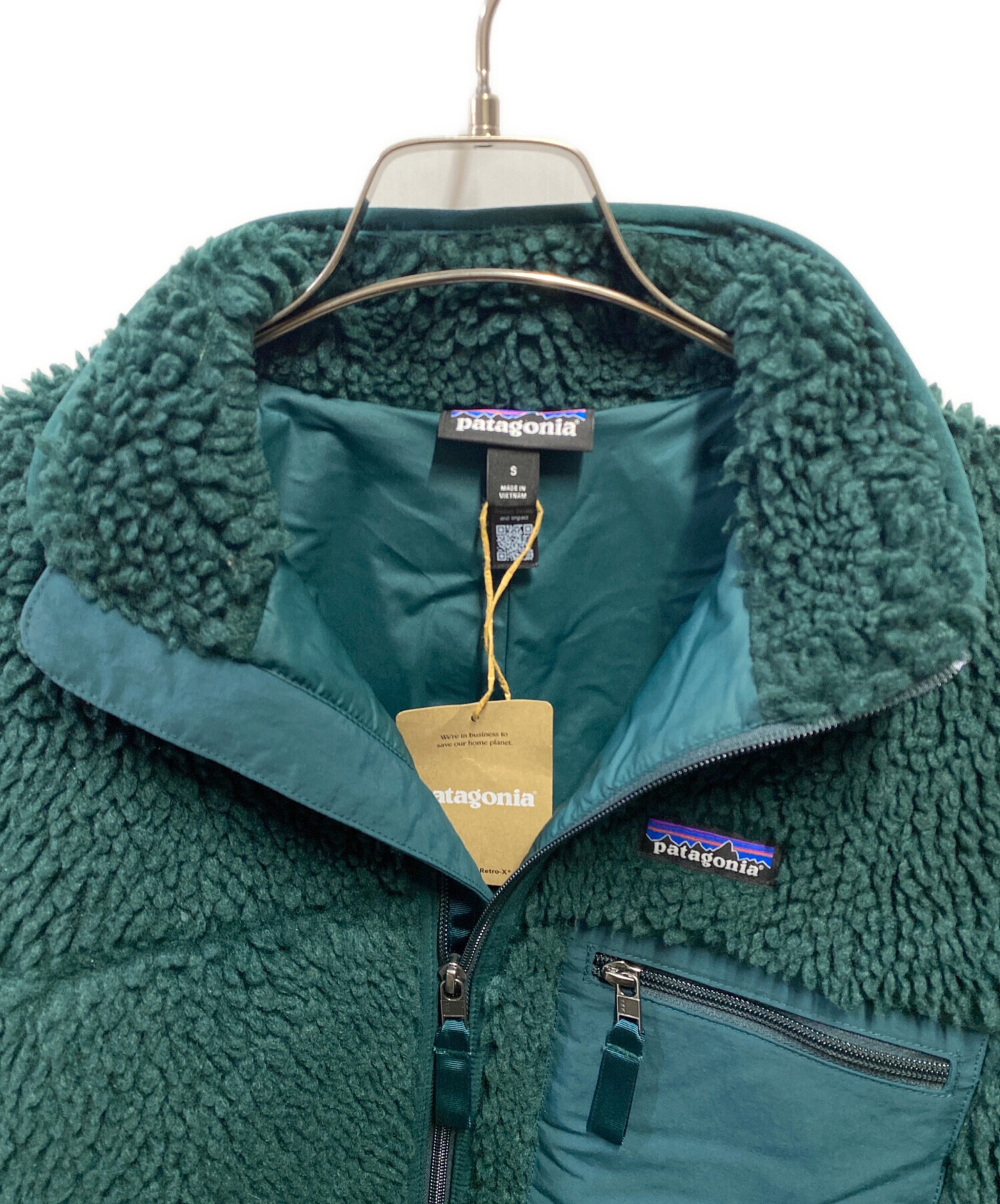 新品未使用パタゴニア　クラシック レトロX ジャケット　グリーン　サイズＸＬ 中古・古着通販】Patagonia (パタゴニア) クラシック・レトロX