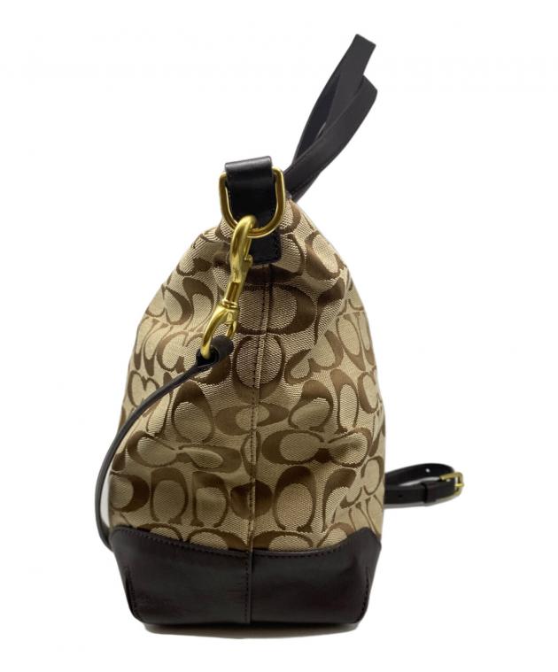 中古・古着通販】COACH (コーチ) シグネチャー2WAYトートバッグ