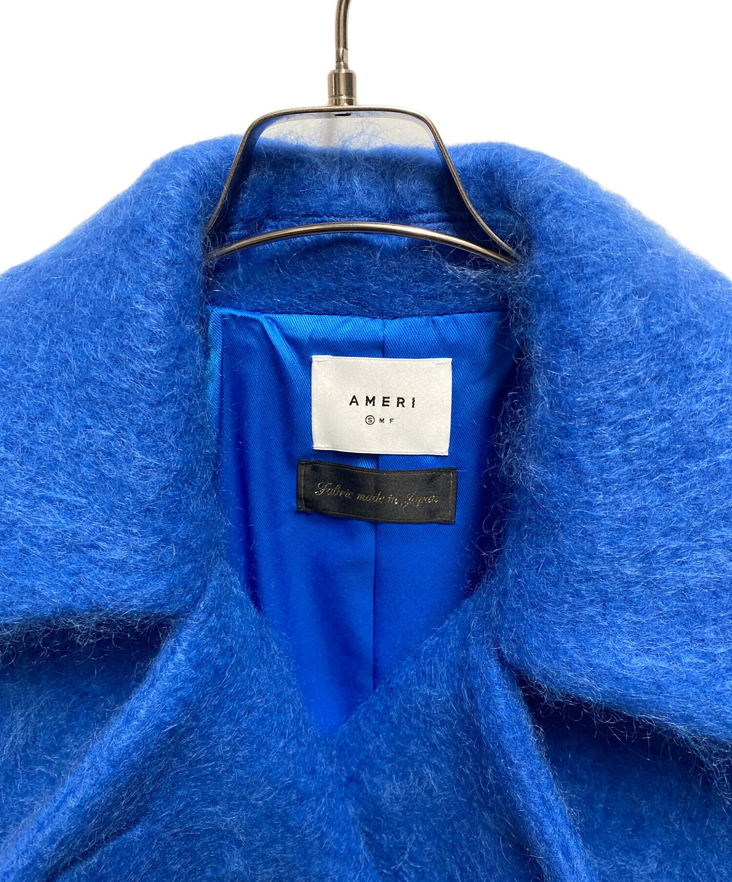 中古・古着通販】Ameri (アメリ) DEFORMATION COLLAR SHAGGY COAT 