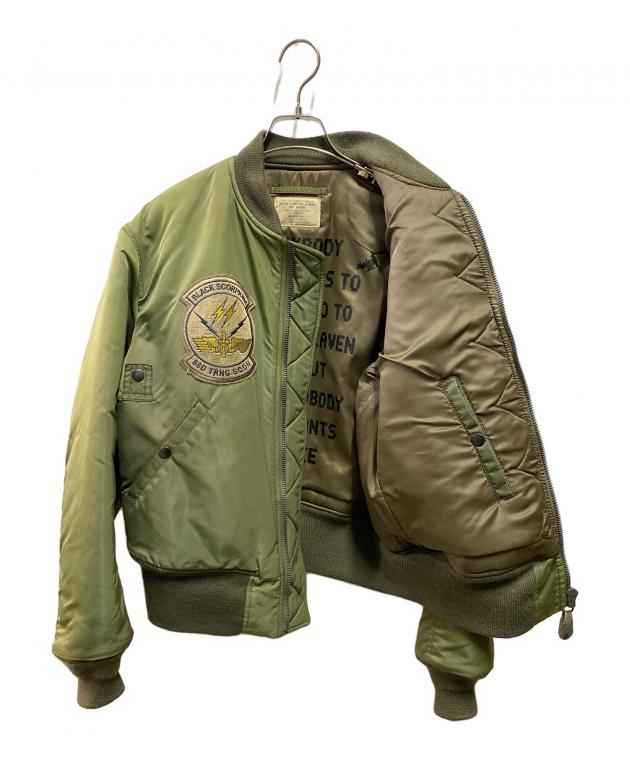 中古・古着通販】AVIREX (アヴィレックス) MA-1ジャケット グリーン