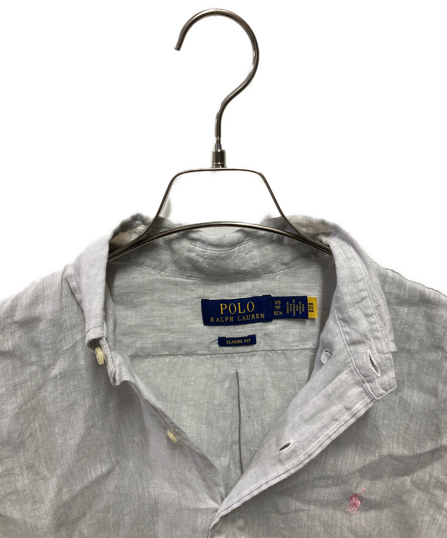 希少色ポロラルフローレン・リネン100% Relaxed fit XS 9号相当 中古・古着通販】POLO RALPH LAUREN (ポロ・ラルフローレン) リネン